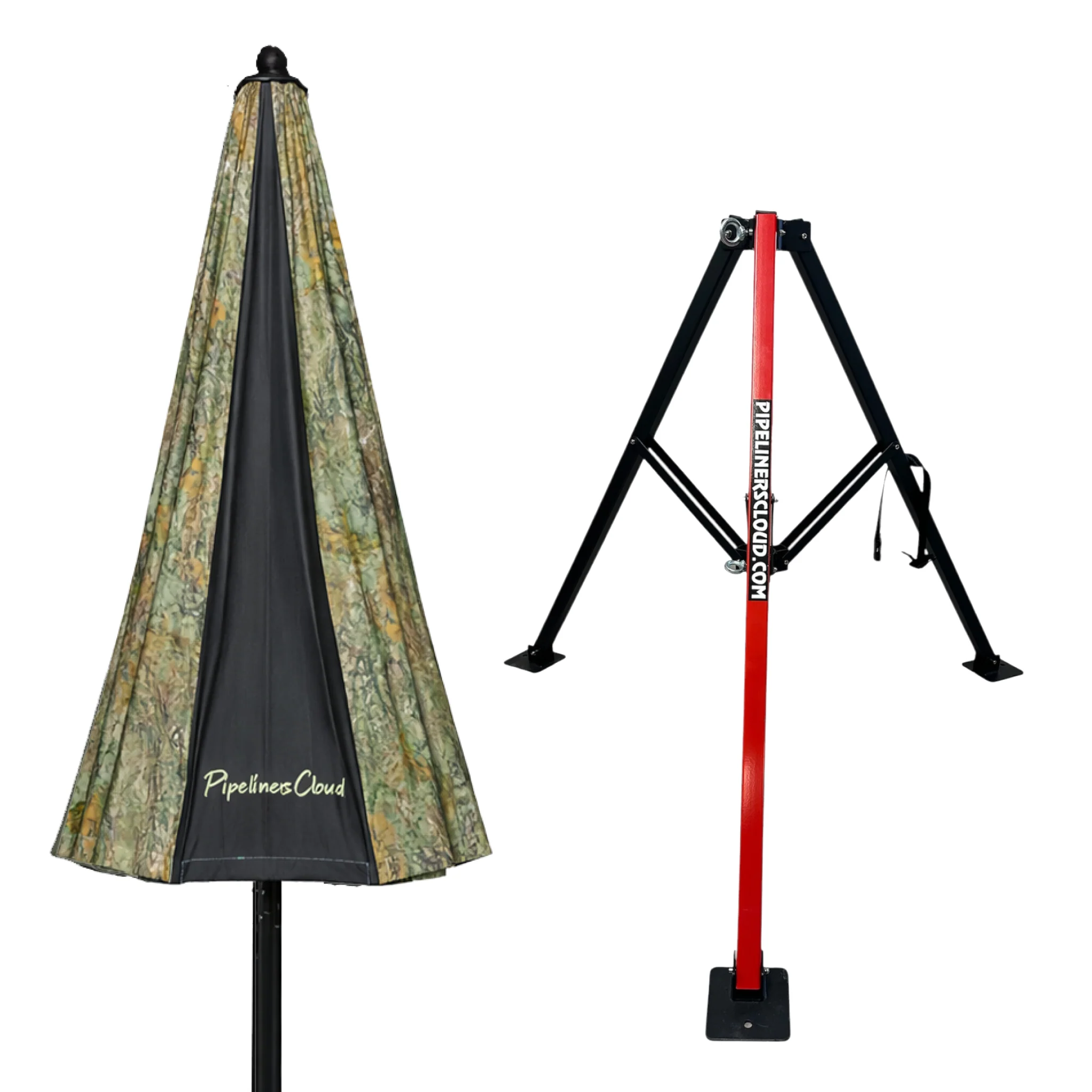 10' Umbrella & Tri-Pod Stand Set - Image 3