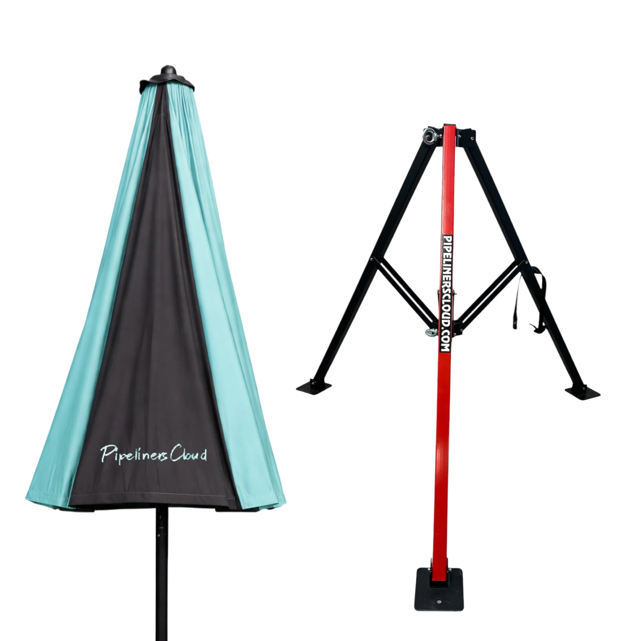 8' Umbrella & Tri-Pod Stand Set - Image 17