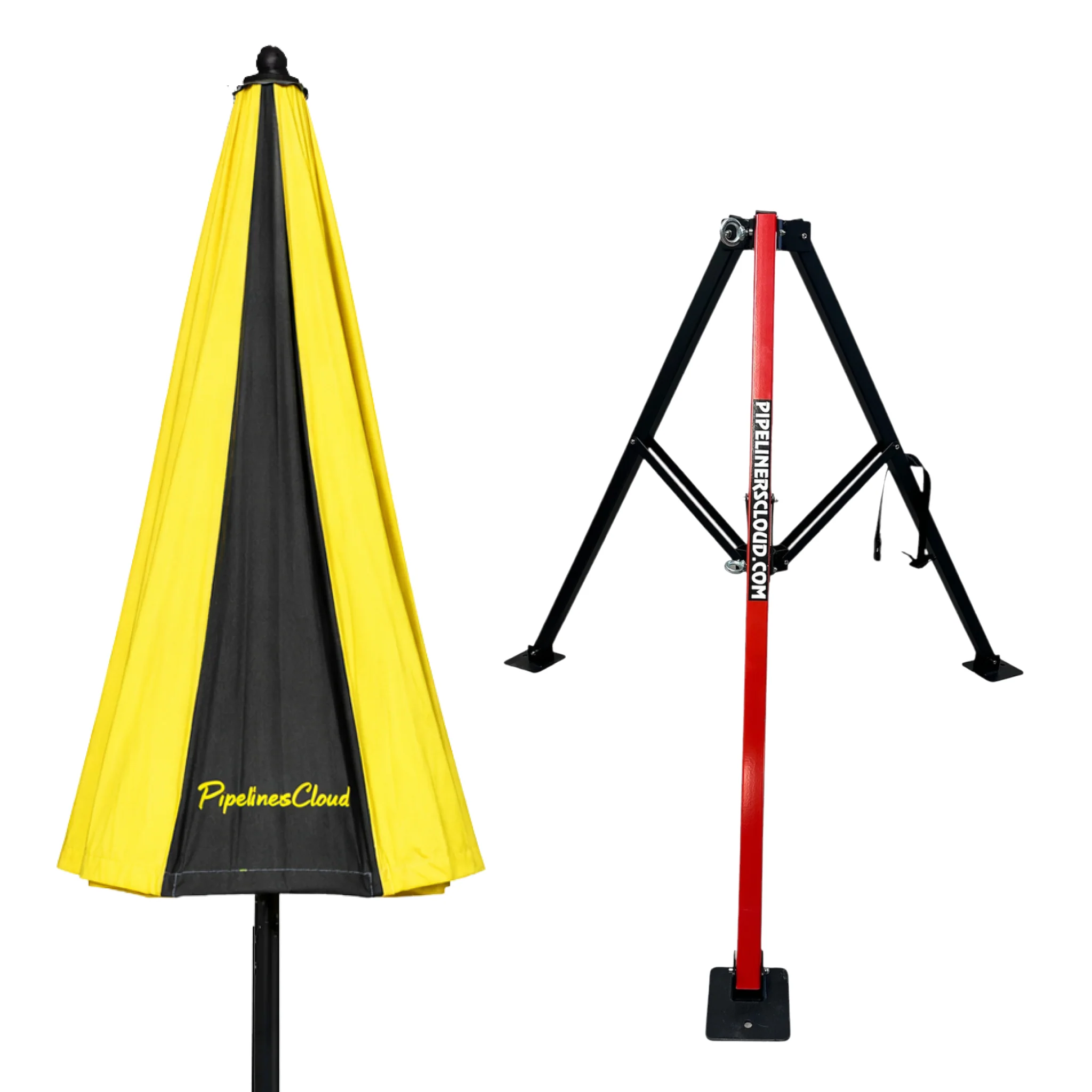 8' Umbrella & Tri-Pod Stand Set - Image 5