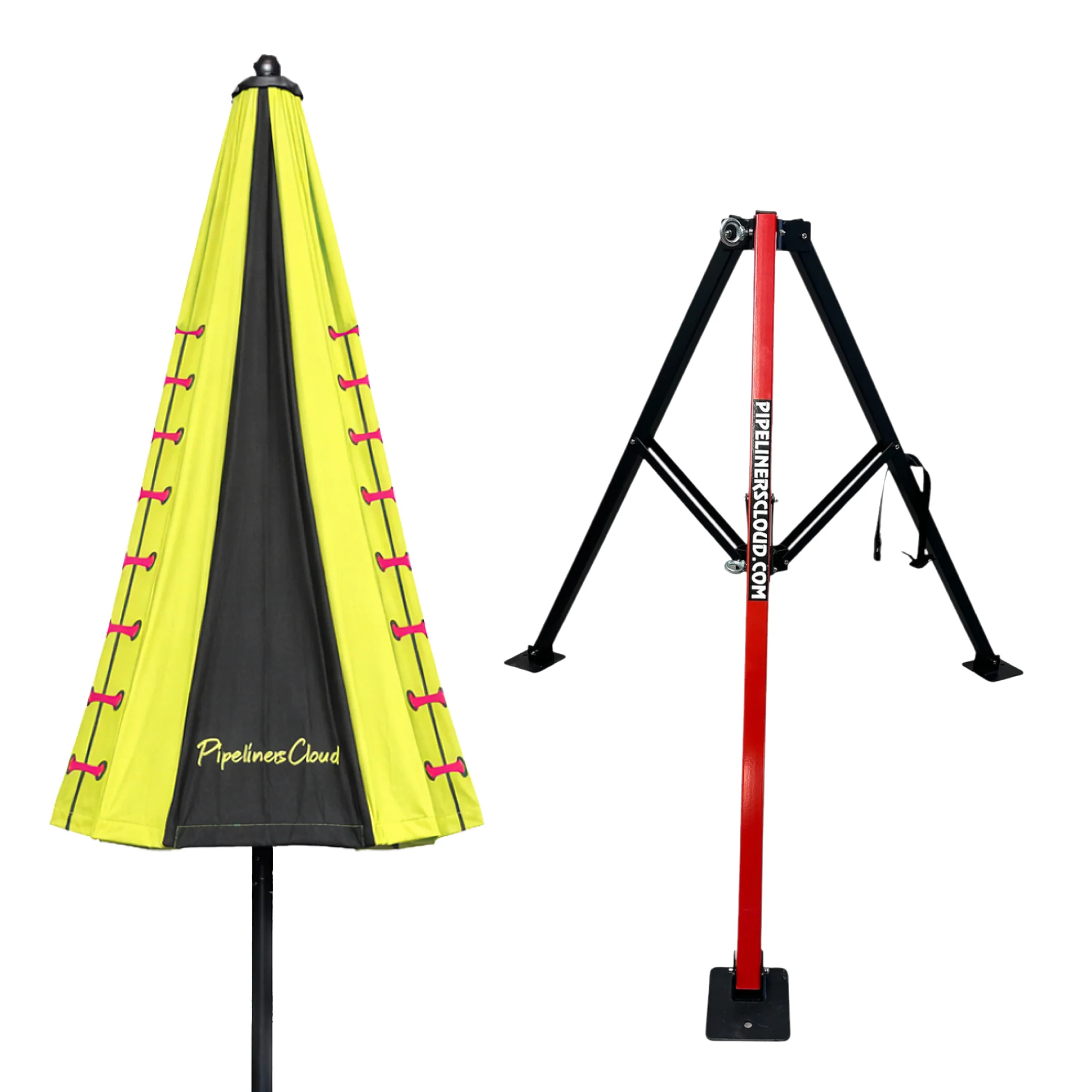 8' Umbrella & Tri-Pod Stand Set - Image 7