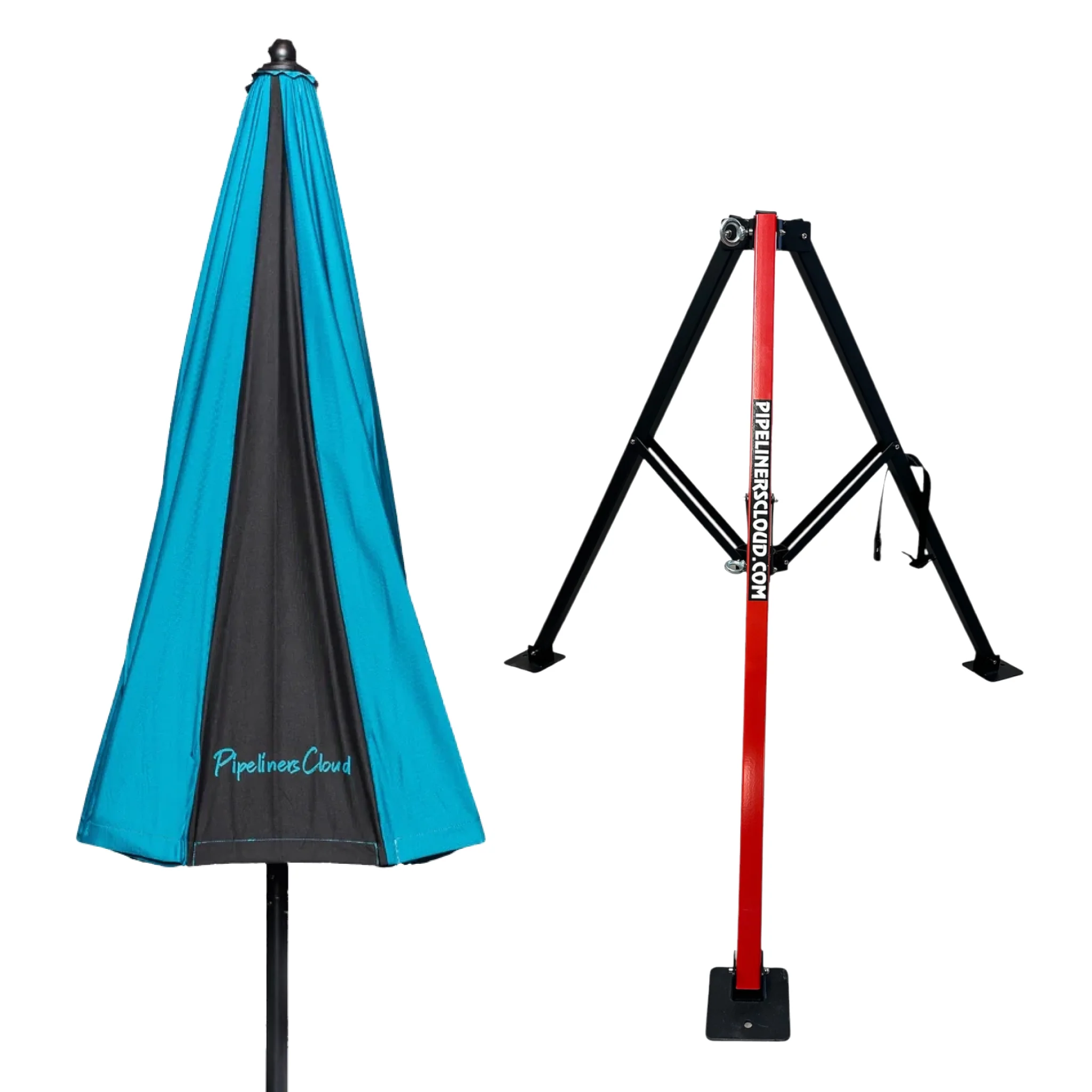 8' Umbrella & Tri-Pod Stand Set - Image 8