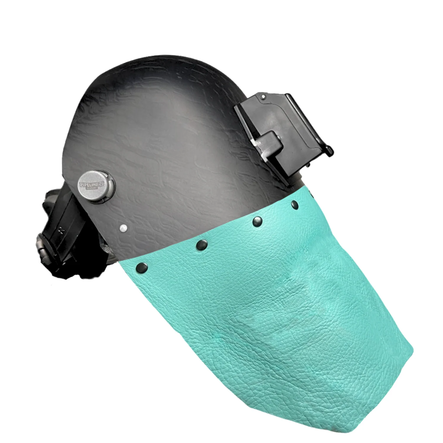 Corn Silk Carbon Fiber Chopped Bottom Leather Welding Hood - Image 17