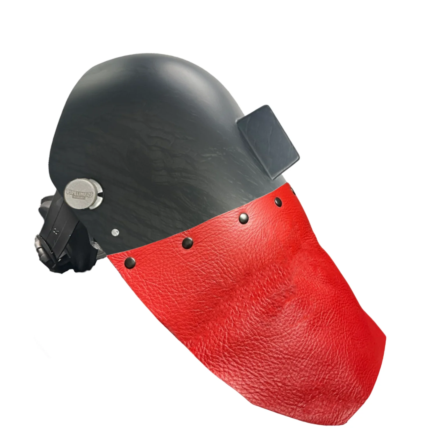 Corn Silk Carbon Fiber Chopped Bottom Leather Welding Hood - Image 31