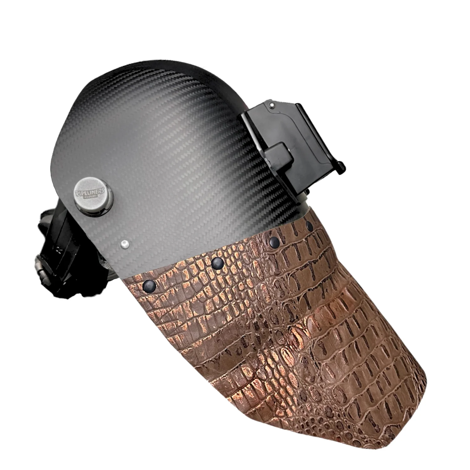 Chopped Bottom Carbon Fiber Welding Hood - Image 11
