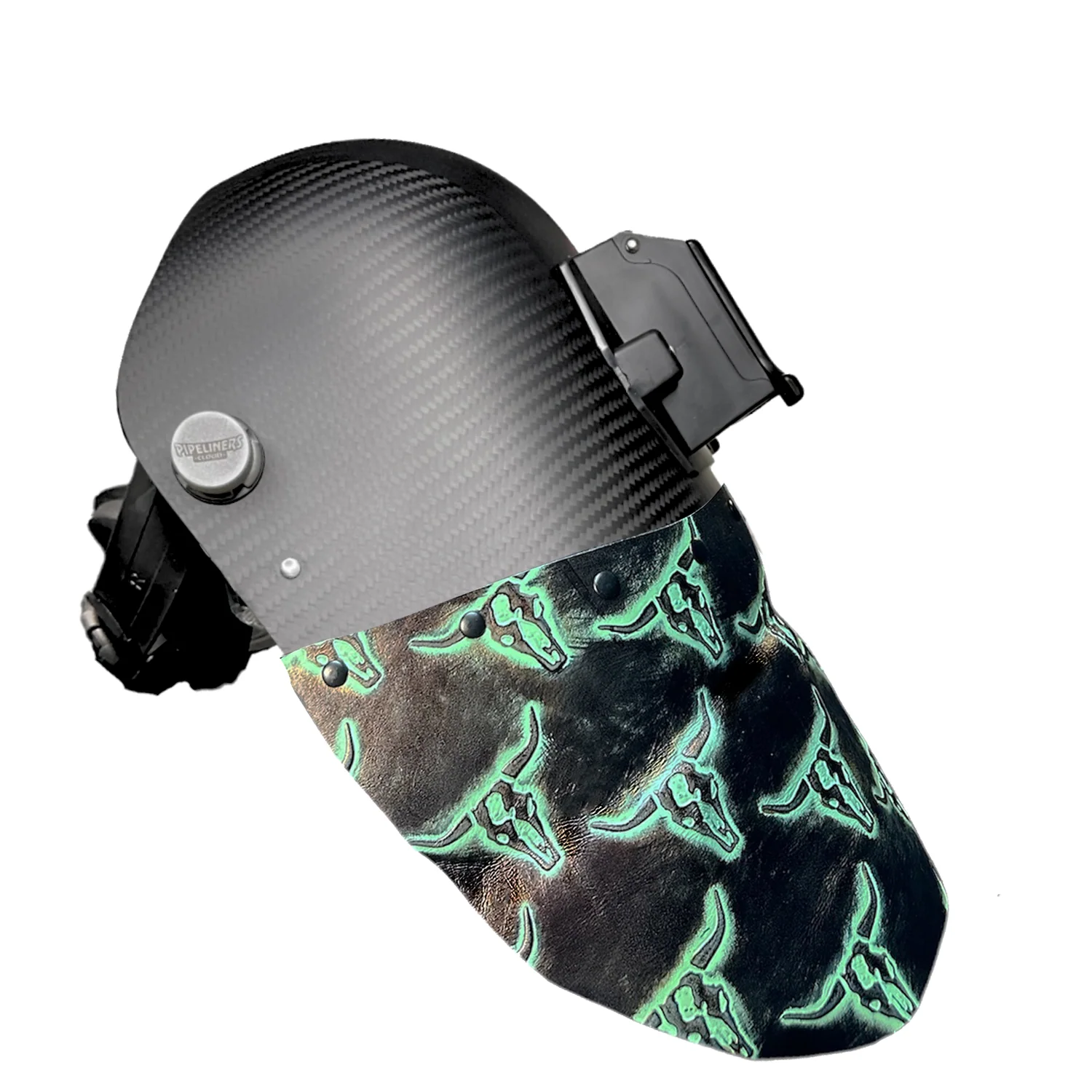Chopped Bottom Carbon Fiber Welding Hood - Image 17