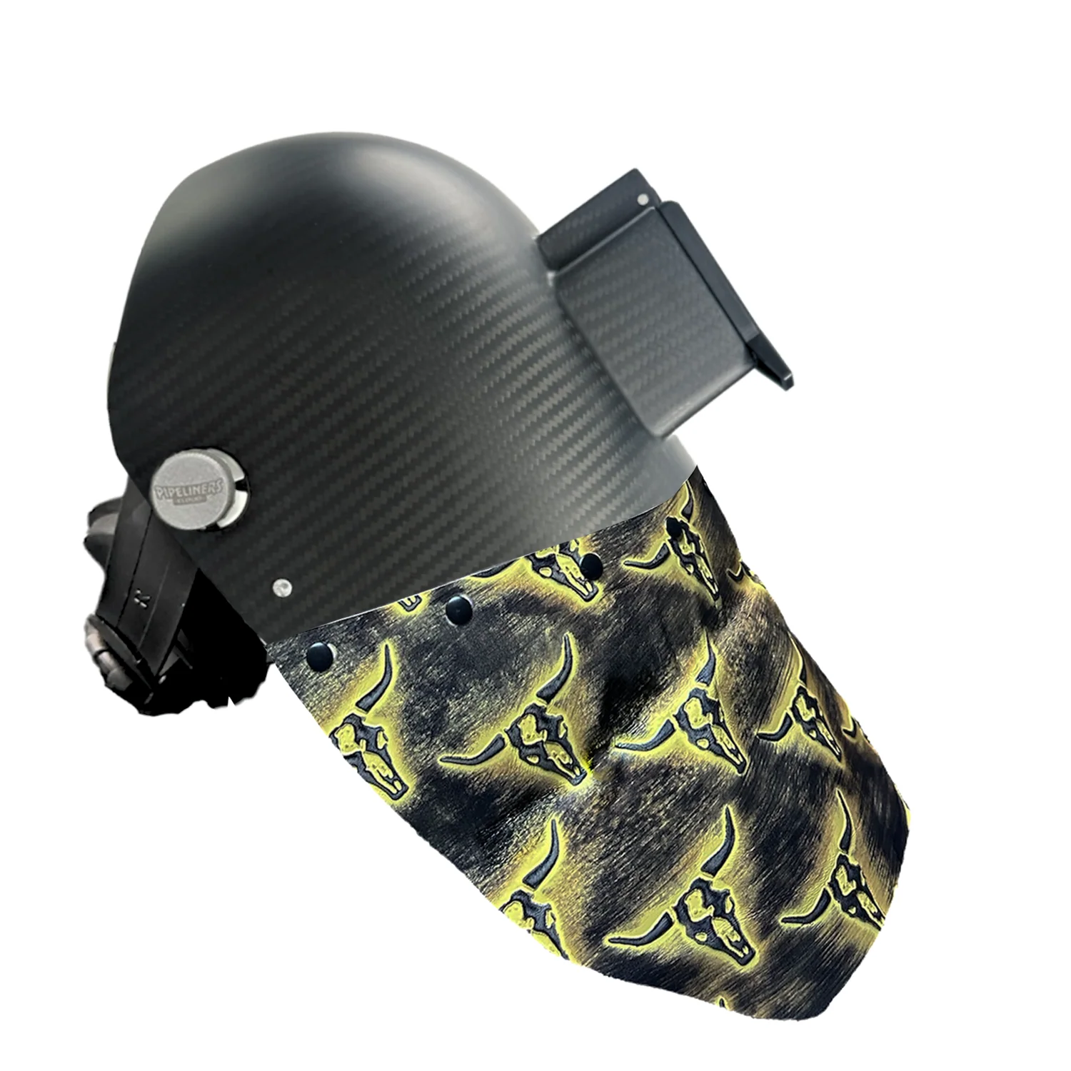 Chopped Bottom Carbon Fiber Welding Hood - Image 51