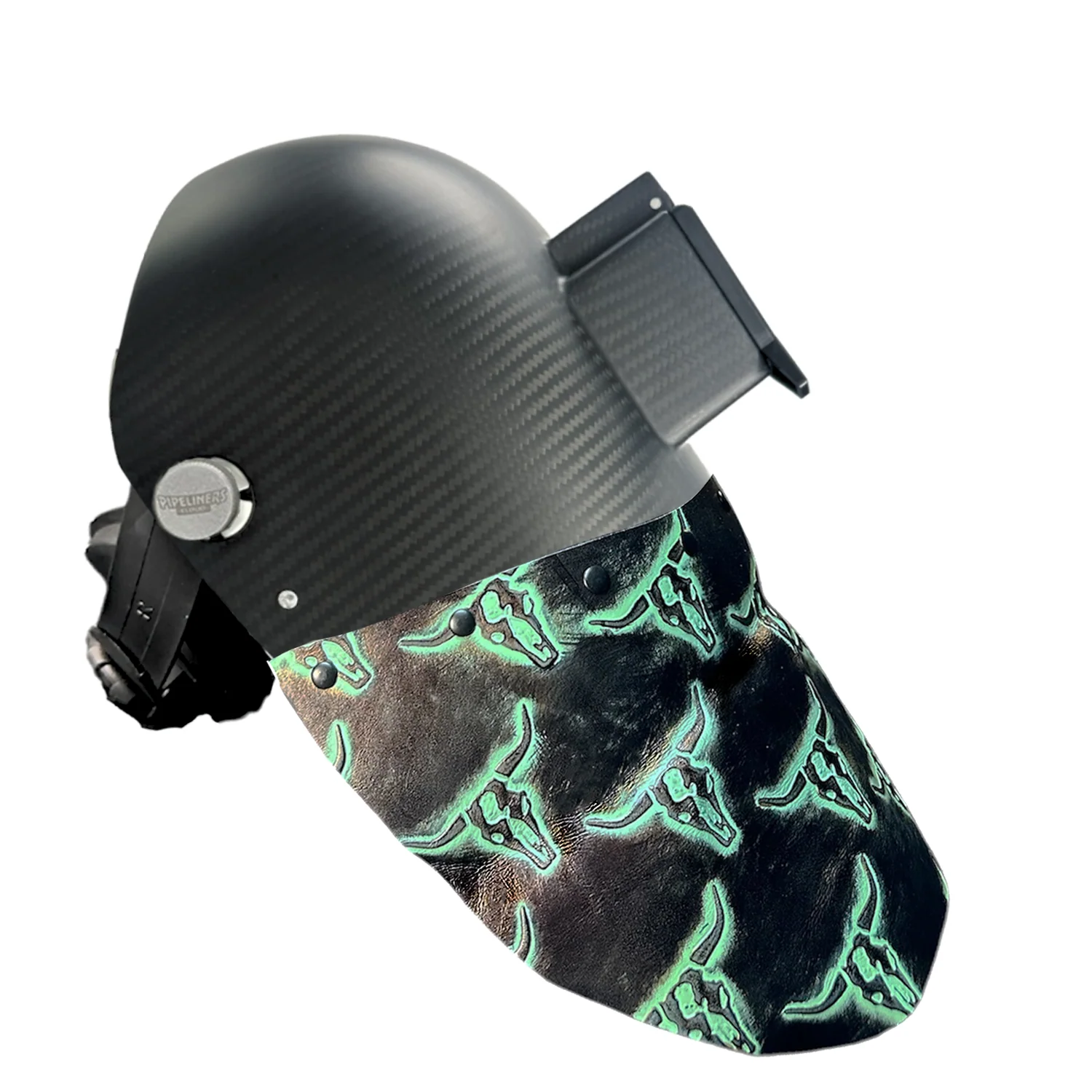 Chopped Bottom Carbon Fiber Welding Hood - Image 52