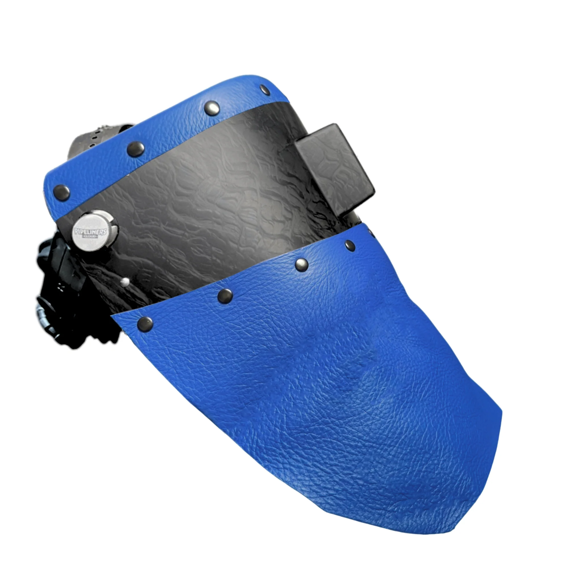 Corn Silk Carbon Fiber Chopped Top & Bottom Leather Welding Hood - Image 16