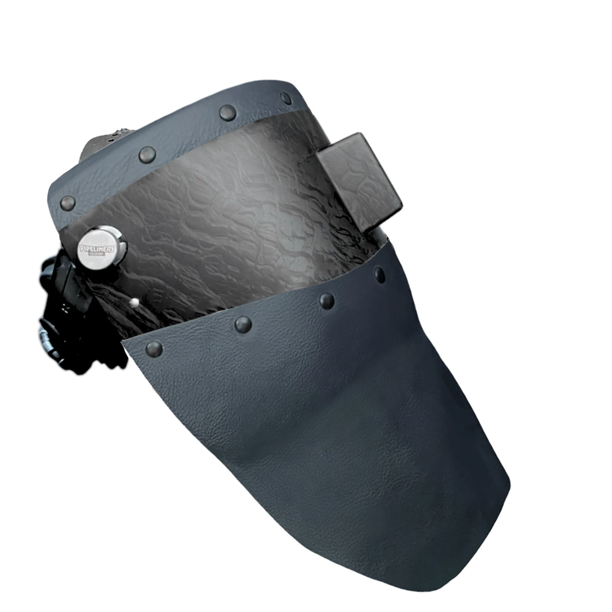 Corn Silk Carbon Fiber Chopped Top & Bottom Leather Welding Hood - Image 17