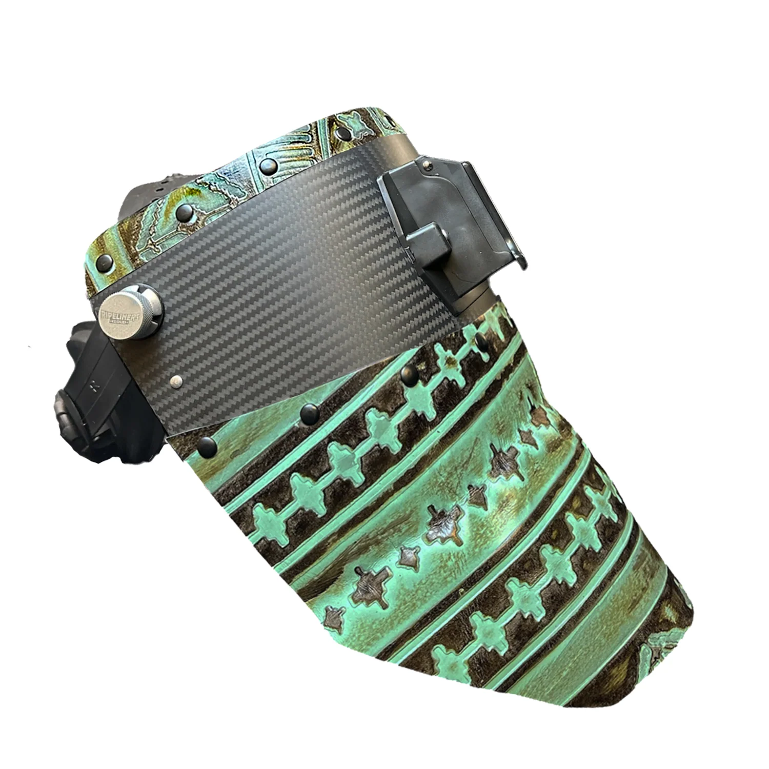 Chopped Top & Bottom Carbon Fiber Welding Hood - Image 21