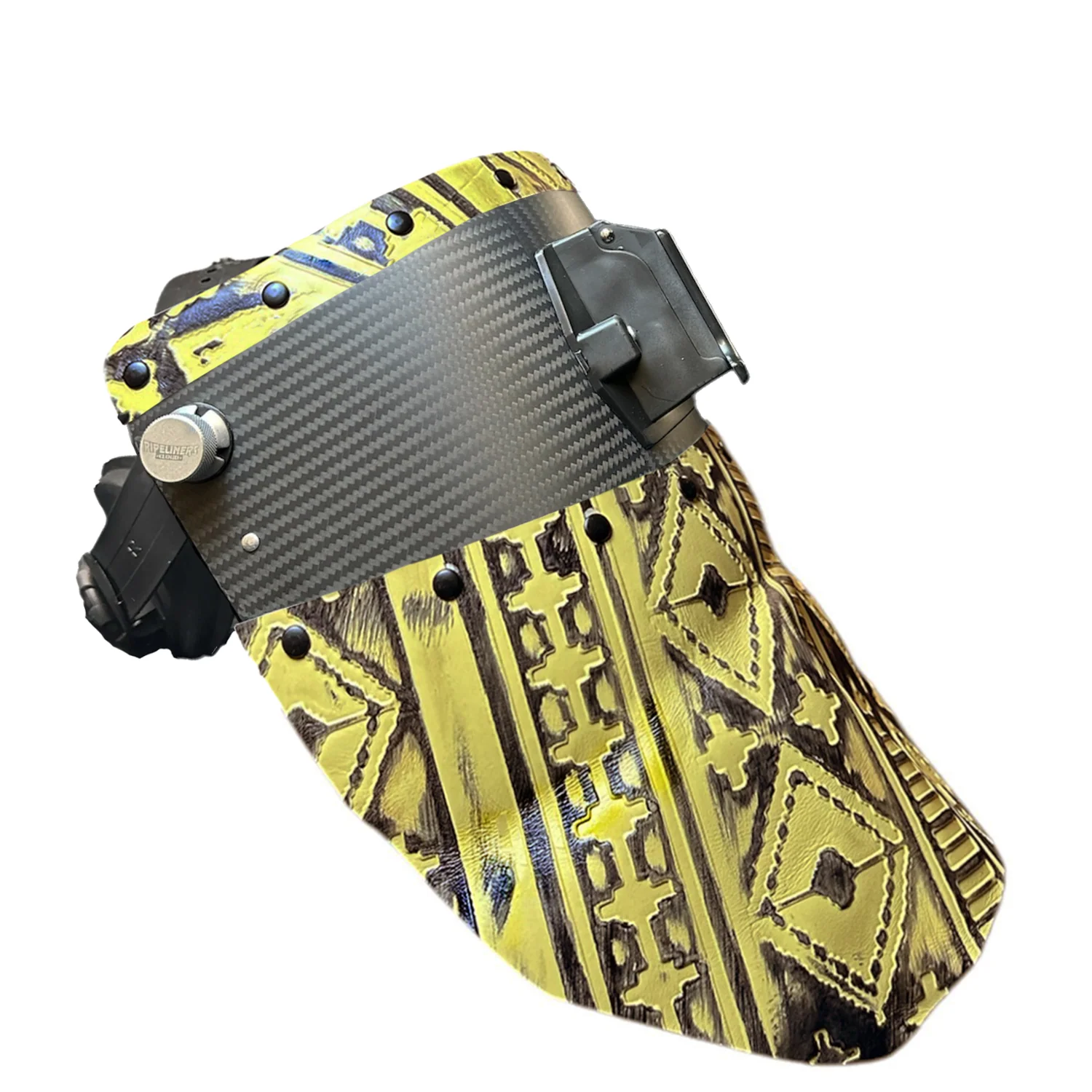 Chopped Top & Bottom Carbon Fiber Welding Hood - Image 22