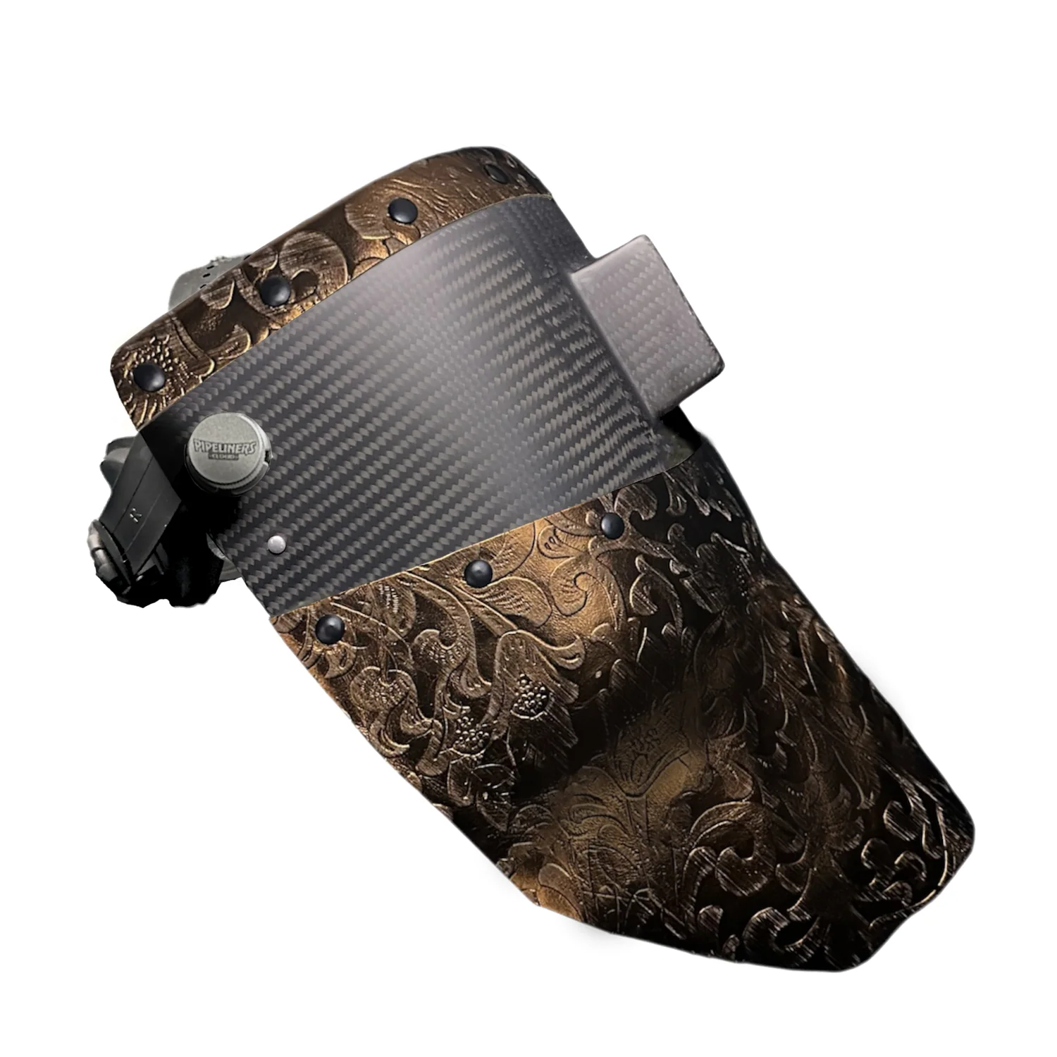 Chopped Top & Bottom Carbon Fiber Welding Hood - Image 40