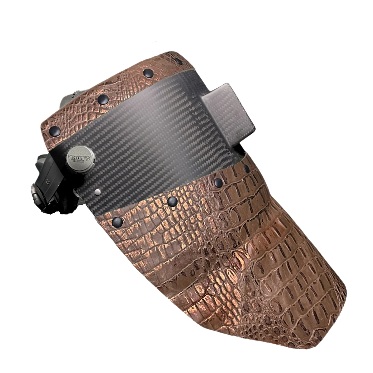 Chopped Top & Bottom Carbon Fiber Welding Hood - Image 41