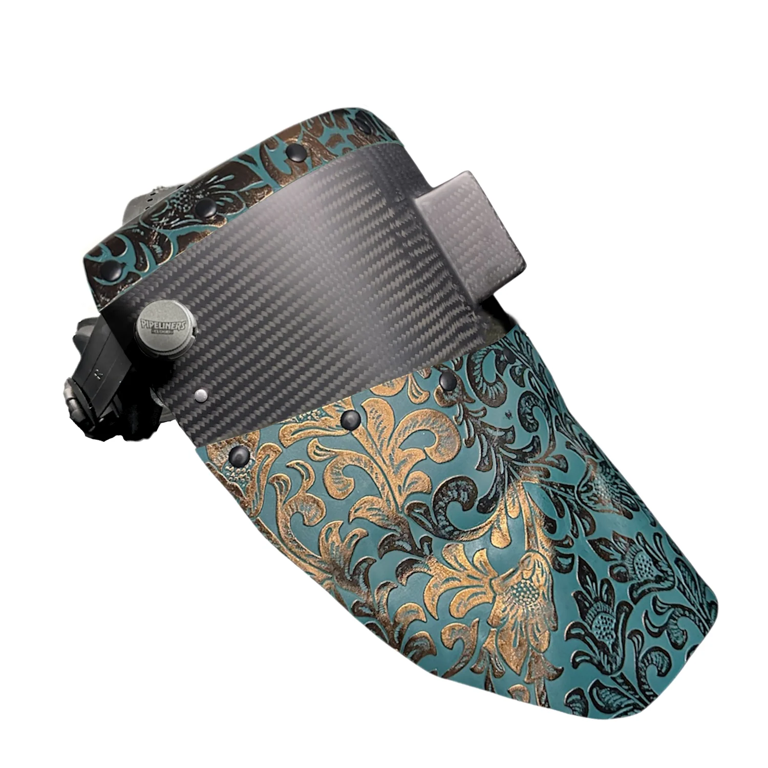 Chopped Top & Bottom Carbon Fiber Welding Hood - Image 43