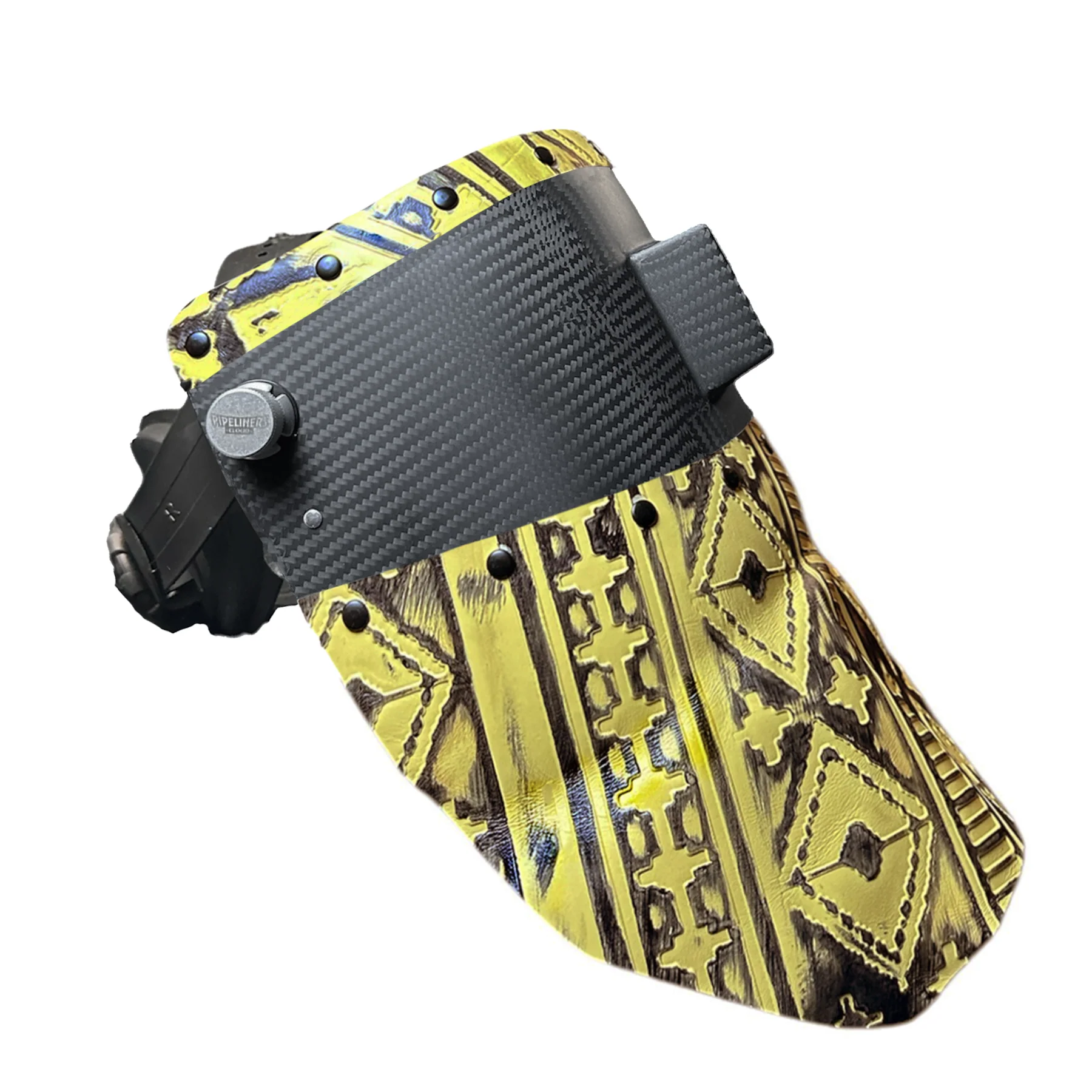 Chopped Top & Bottom Carbon Fiber Welding Hood - Image 45