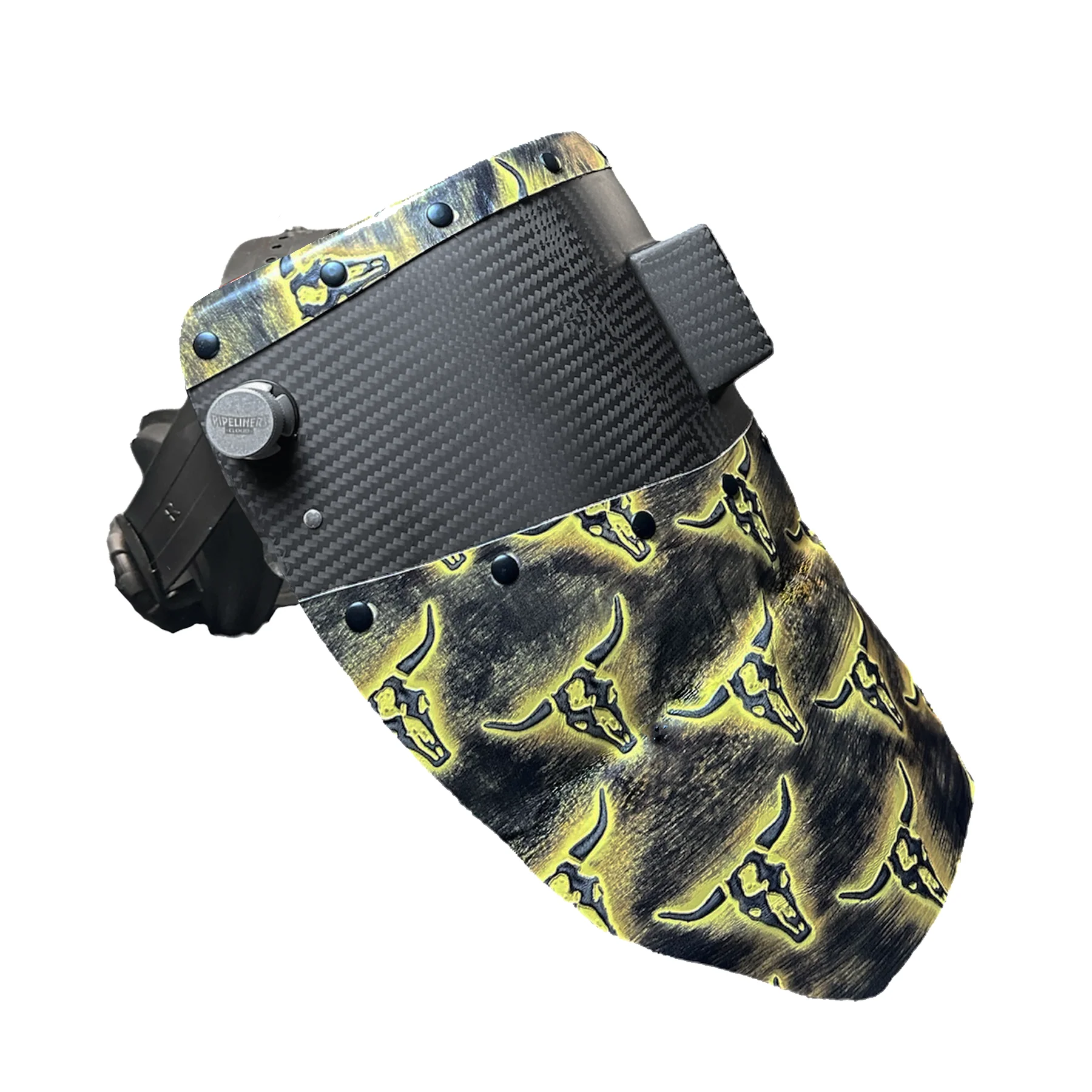 Chopped Top & Bottom Carbon Fiber Welding Hood - Image 46