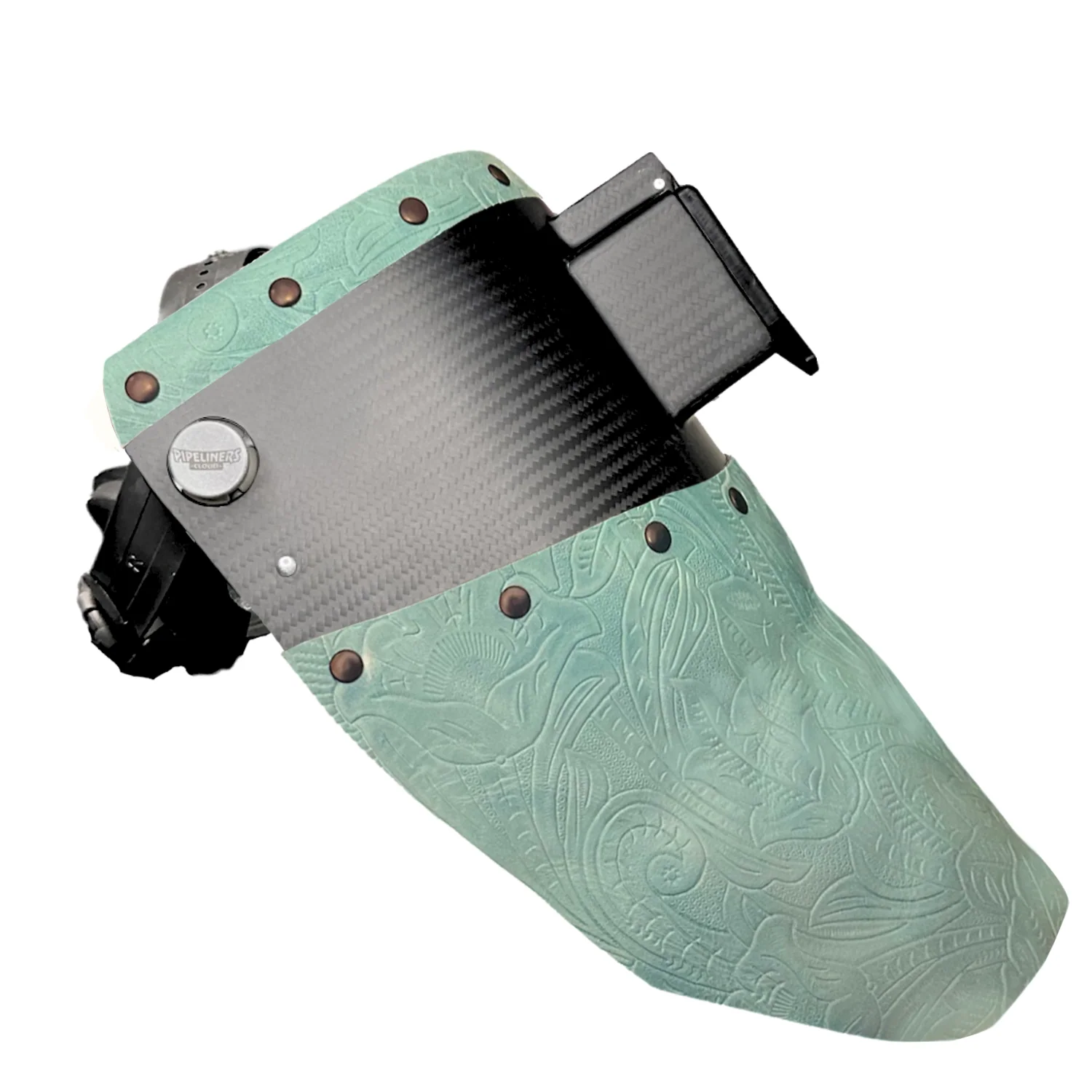 Chopped Top & Bottom Carbon Fiber Welding Hood - Image 54