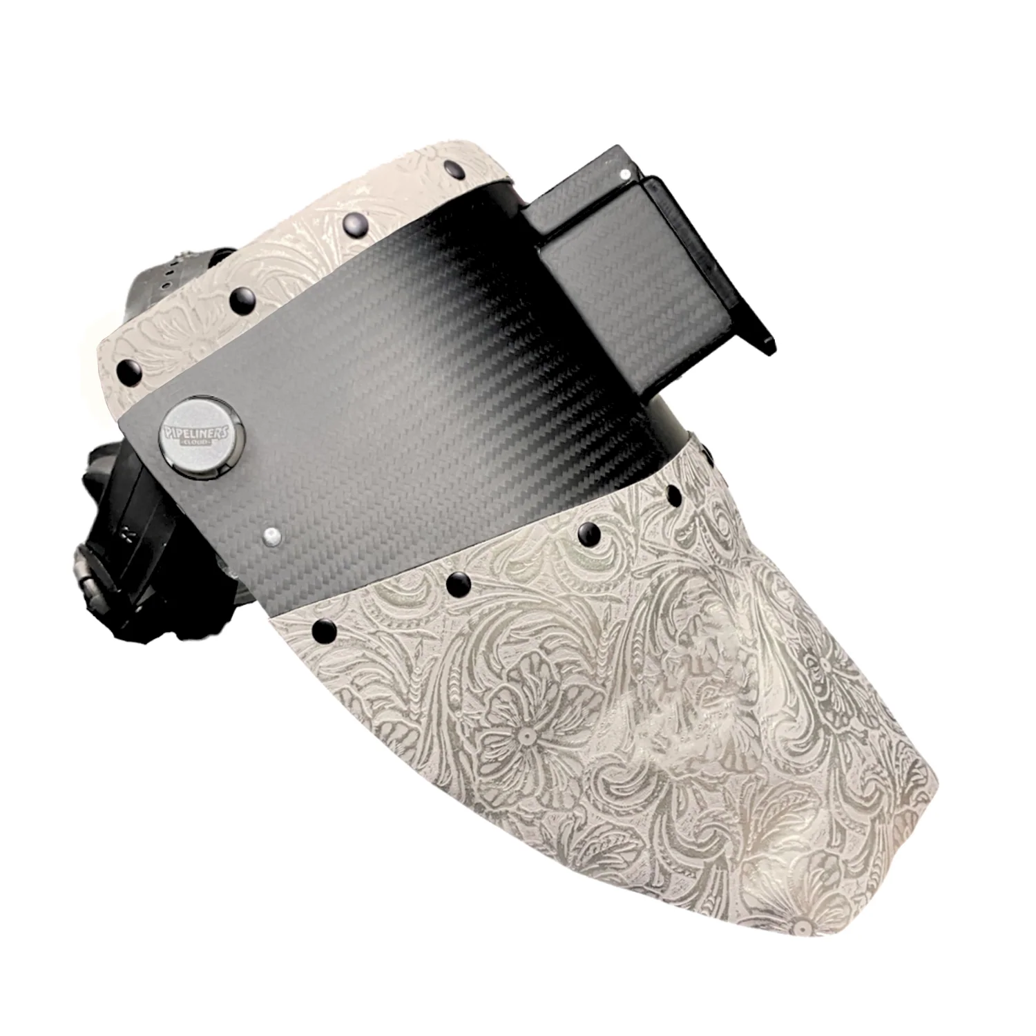 Chopped Top & Bottom Carbon Fiber Welding Hood - Image 55