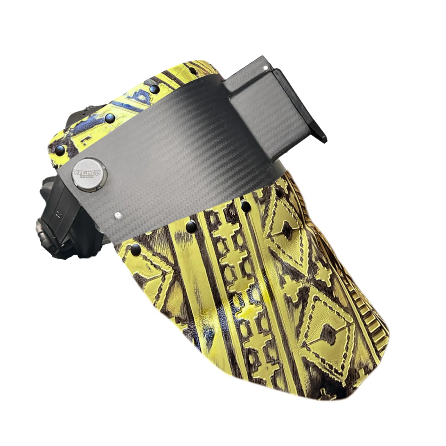 Chopped Top & Bottom Carbon Fiber Welding Hood - Image 63