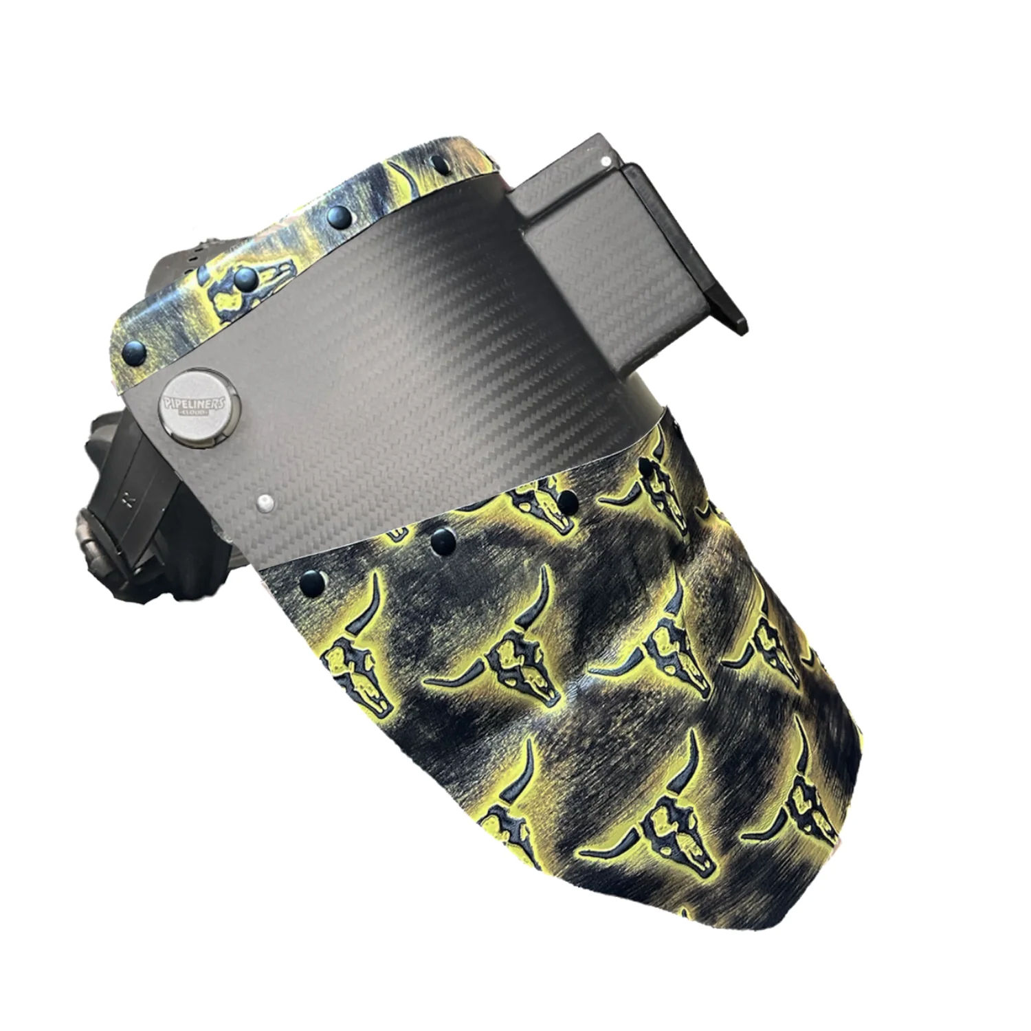 Chopped Top & Bottom Carbon Fiber Welding Hood - Image 64