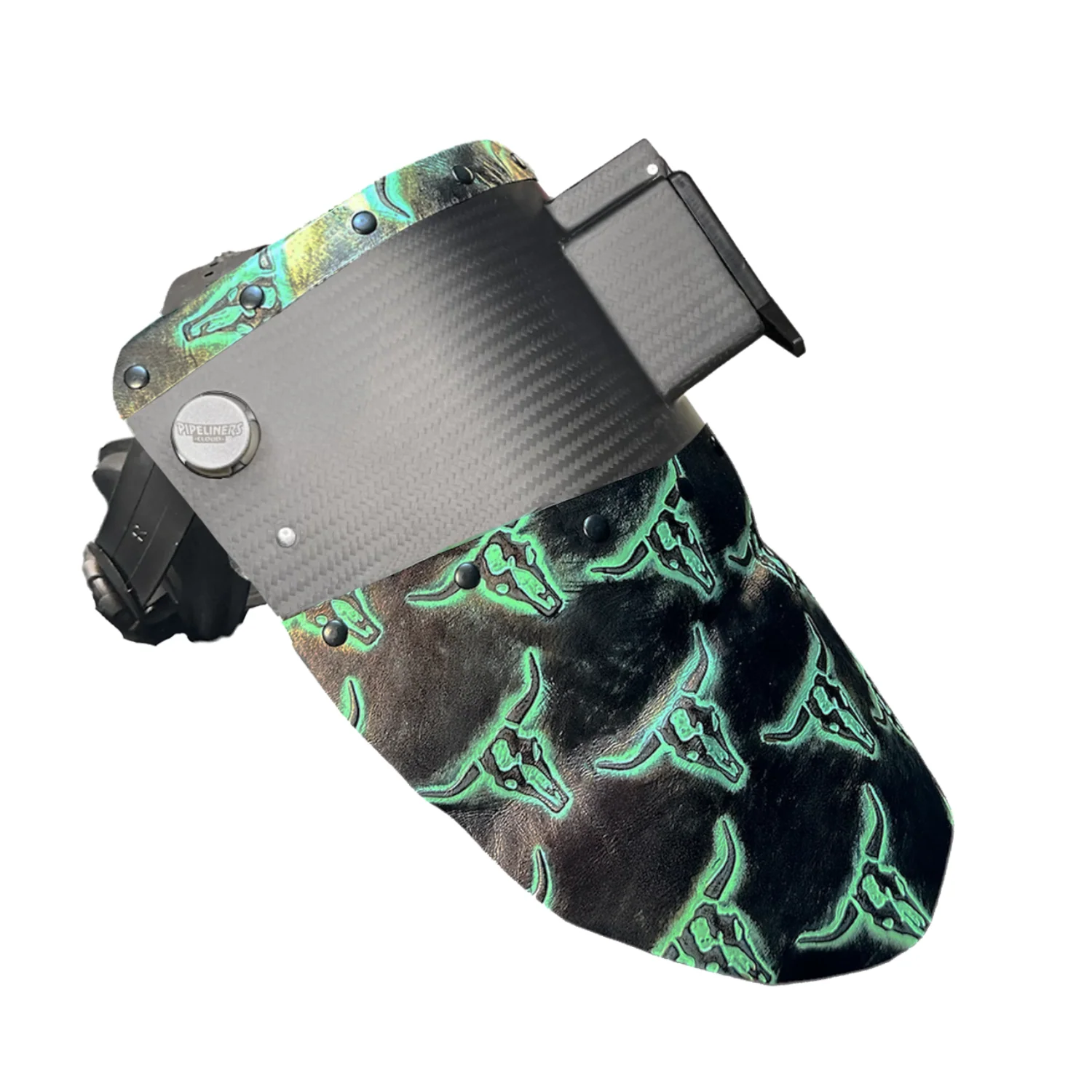 Chopped Top & Bottom Carbon Fiber Welding Hood - Image 65