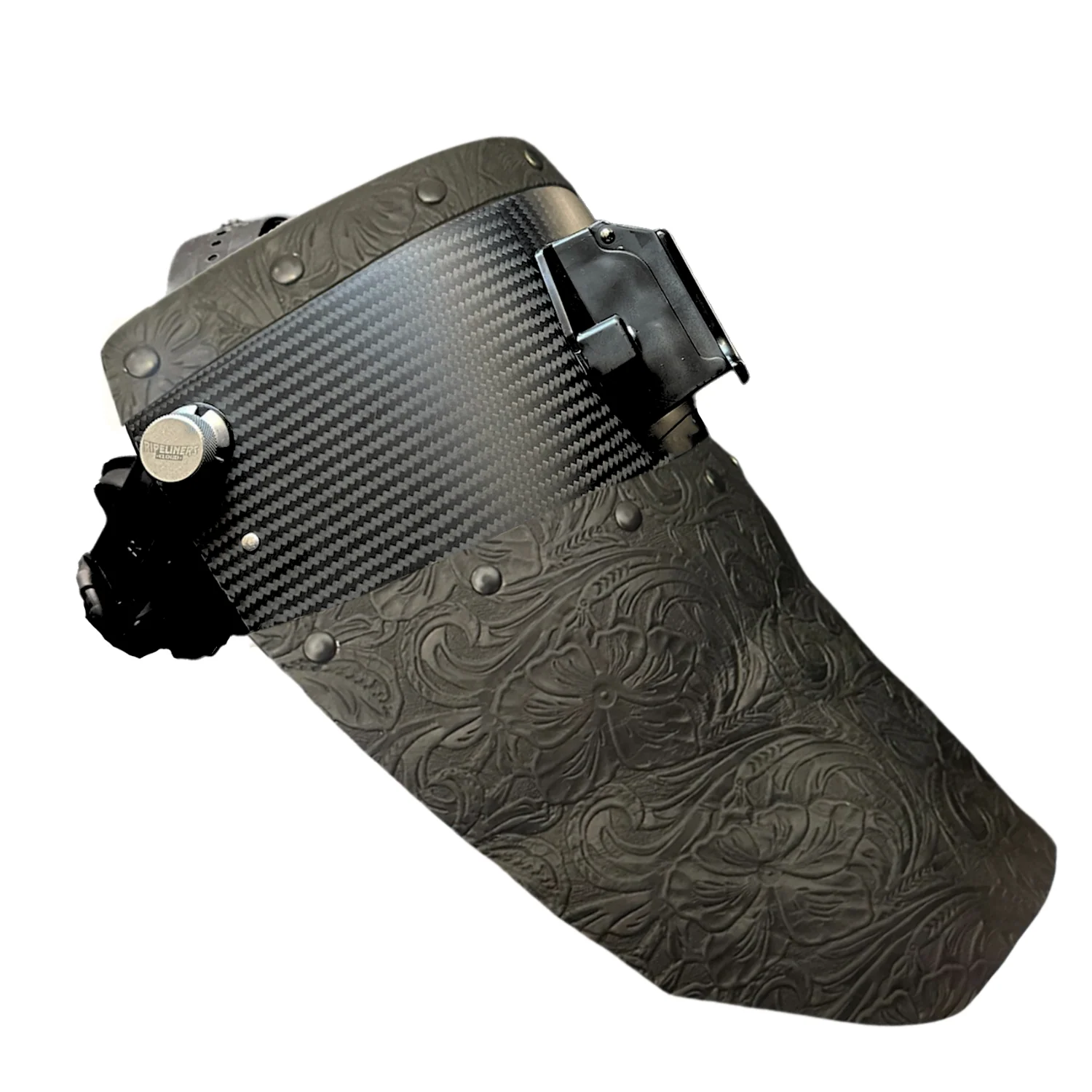 Chopped Top & Bottom Carbon Fiber Welding Hood - Image 7