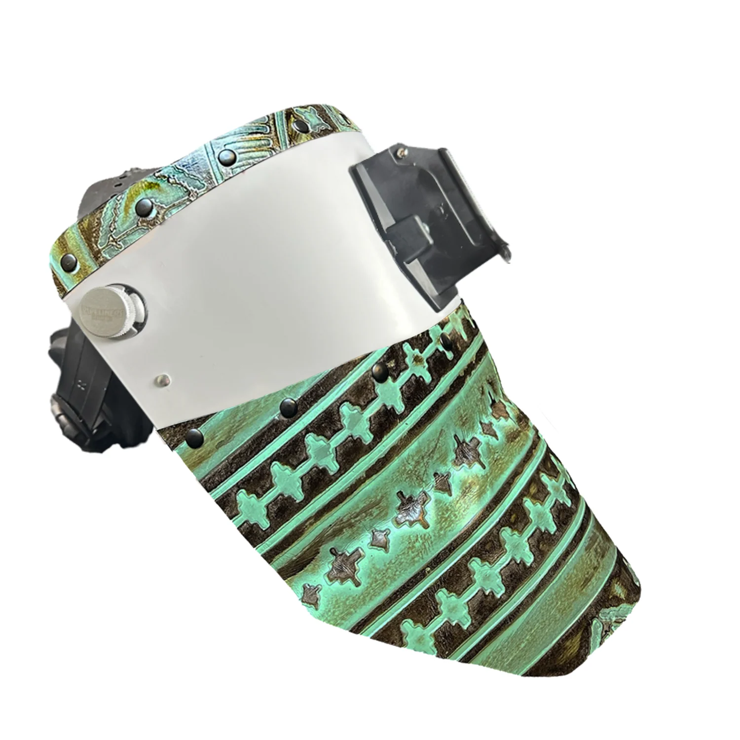Chopped Top & Bottom Carbon Fiber Welding Hood - Image 97
