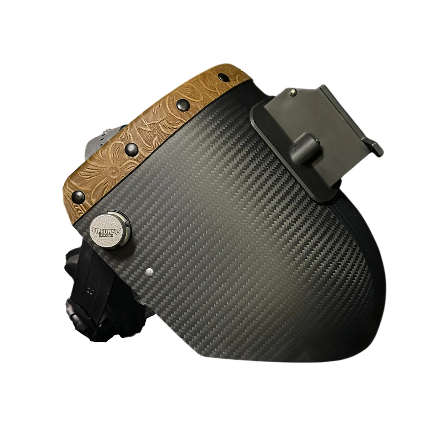 Chopped Top Carbon Fiber Welding Hood - Image 12