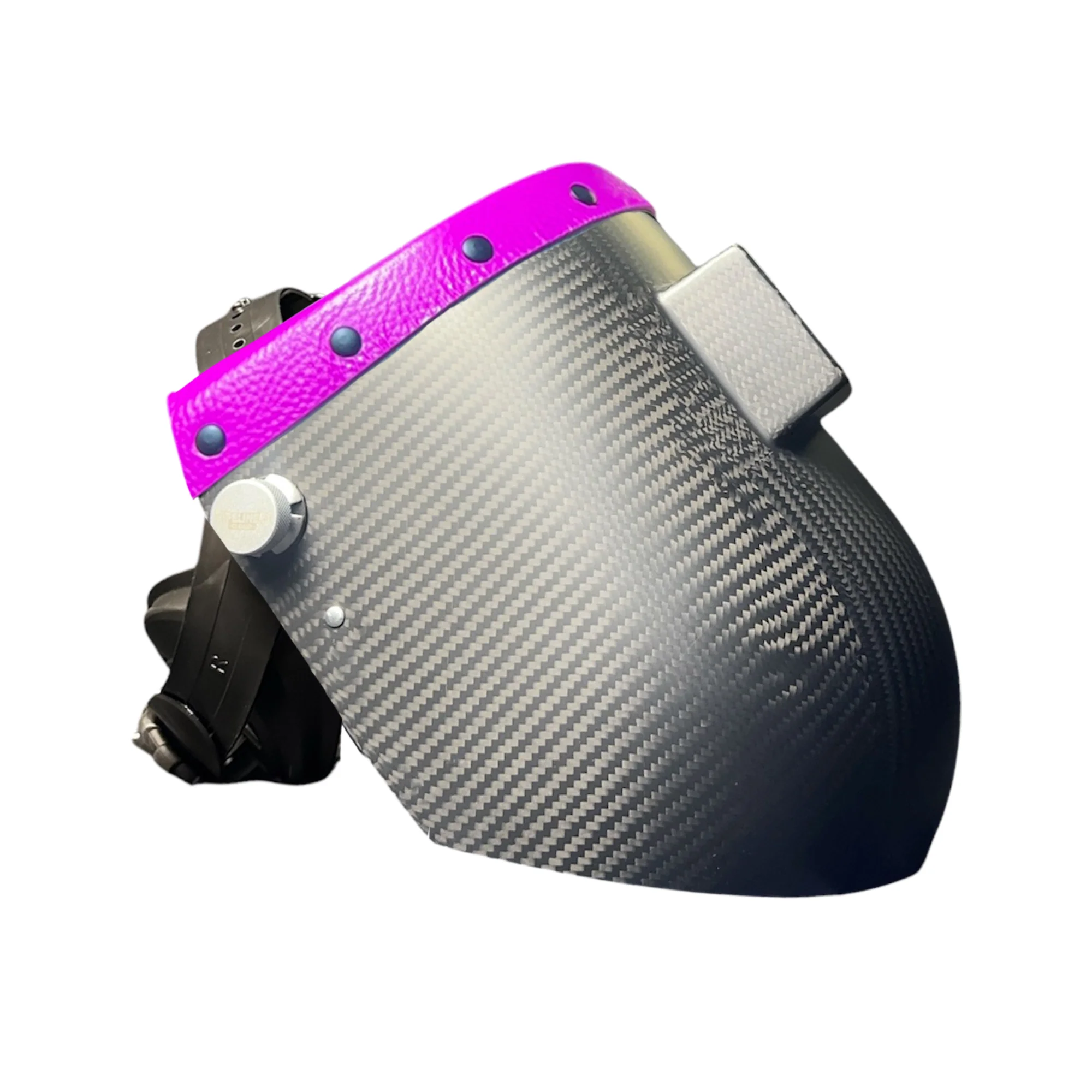 Chopped Top Carbon Fiber Welding Hood - Image 120