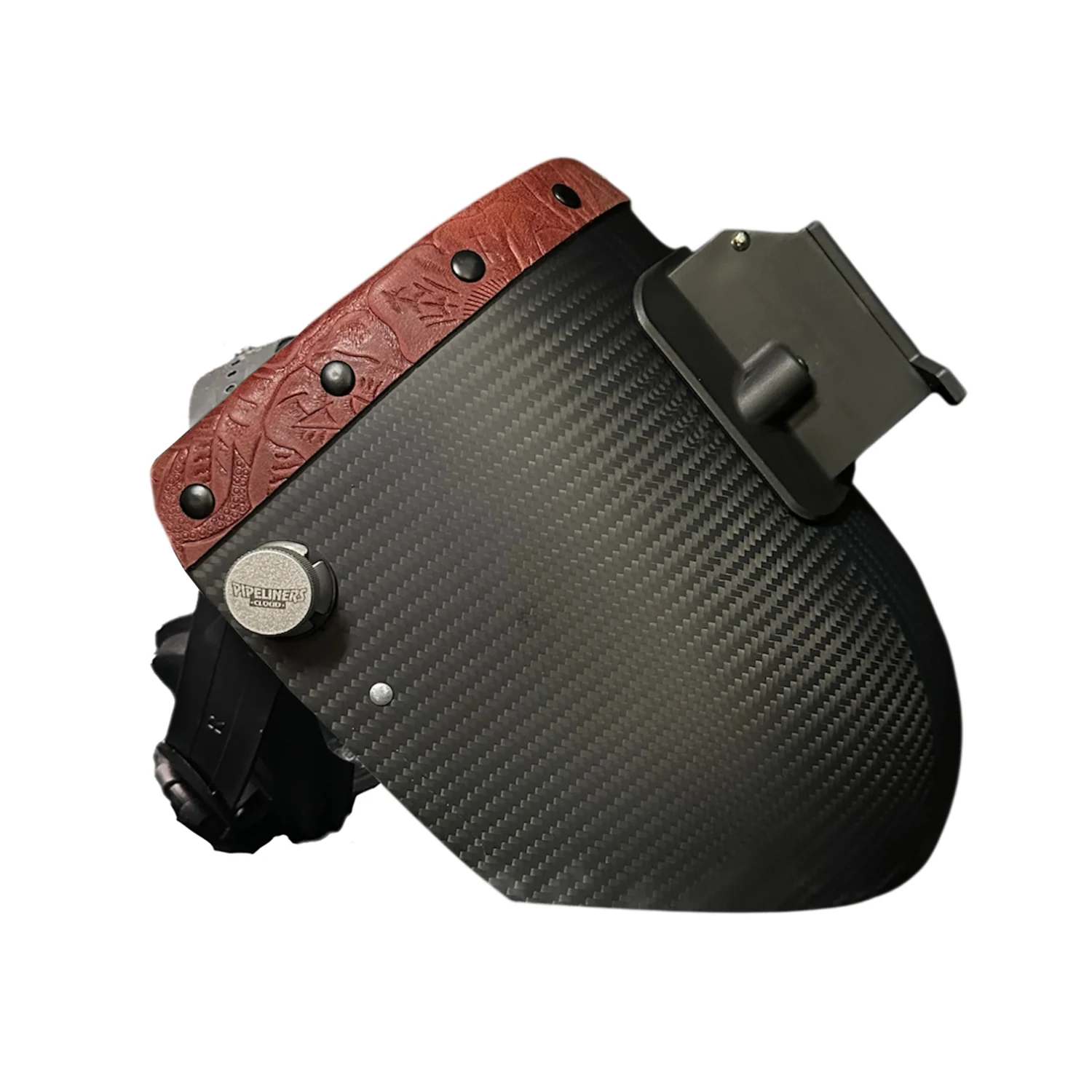 Chopped Top Carbon Fiber Welding Hood - Image 15