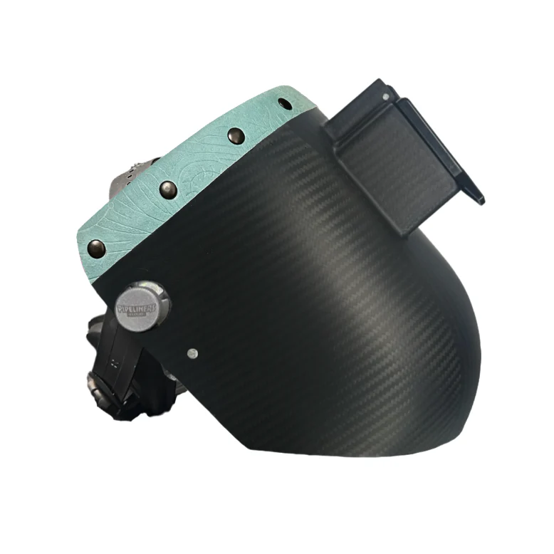 Chopped Top Carbon Fiber Welding Hood - Image 21