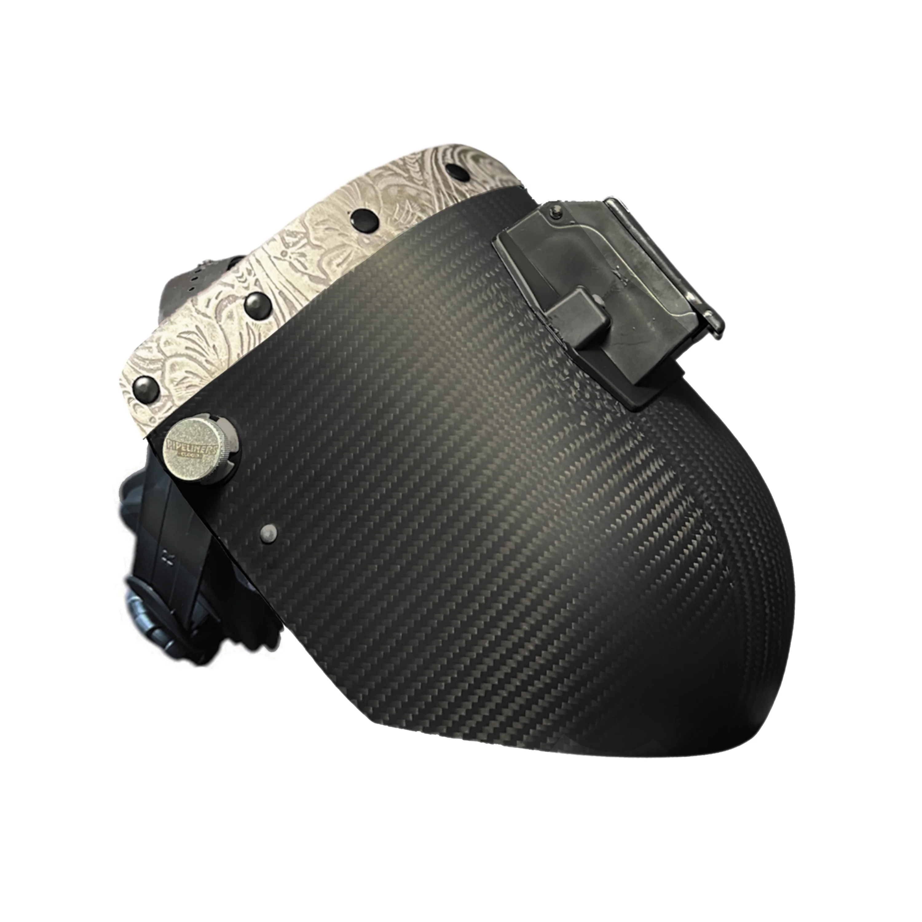Chopped Top Carbon Fiber Welding Hood - Image 32