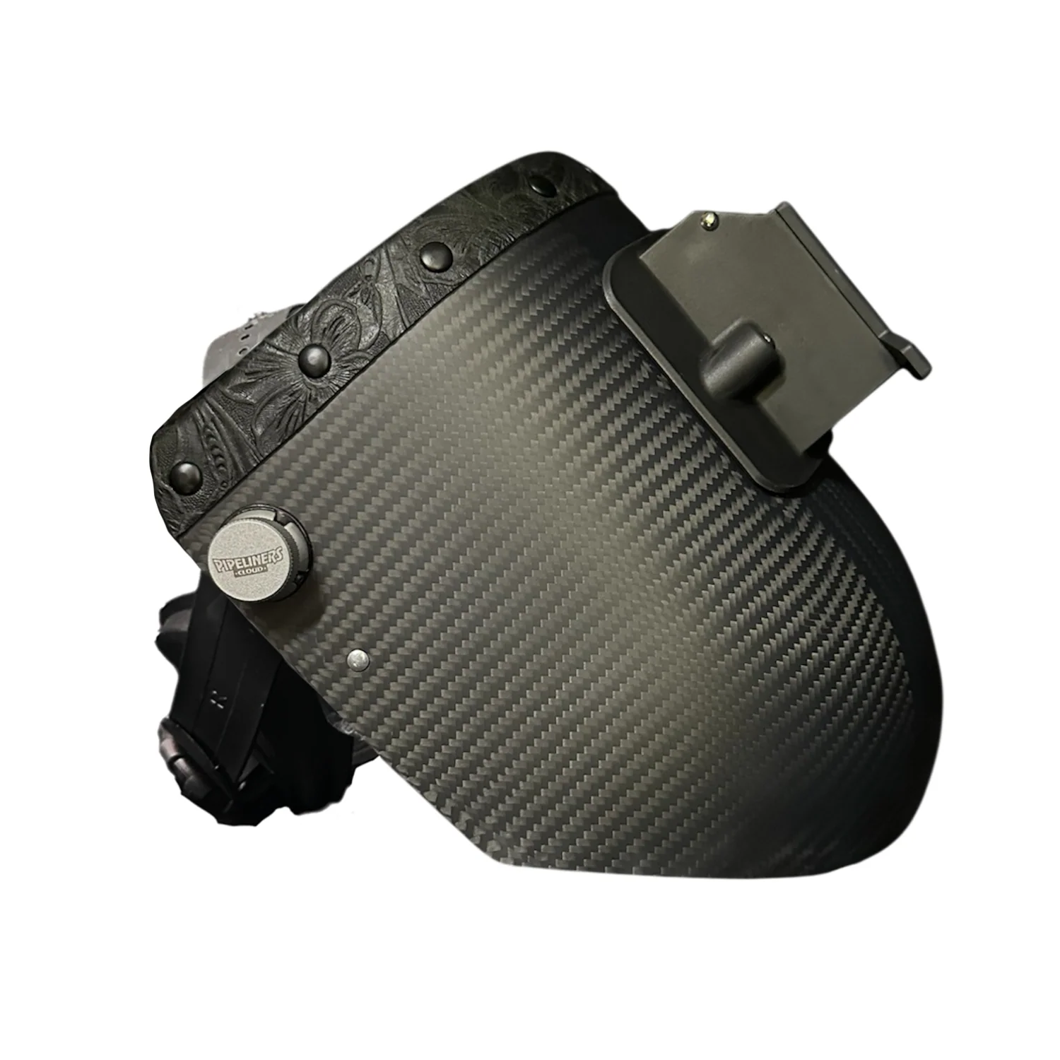 Chopped Top Carbon Fiber Welding Hood - Image 34
