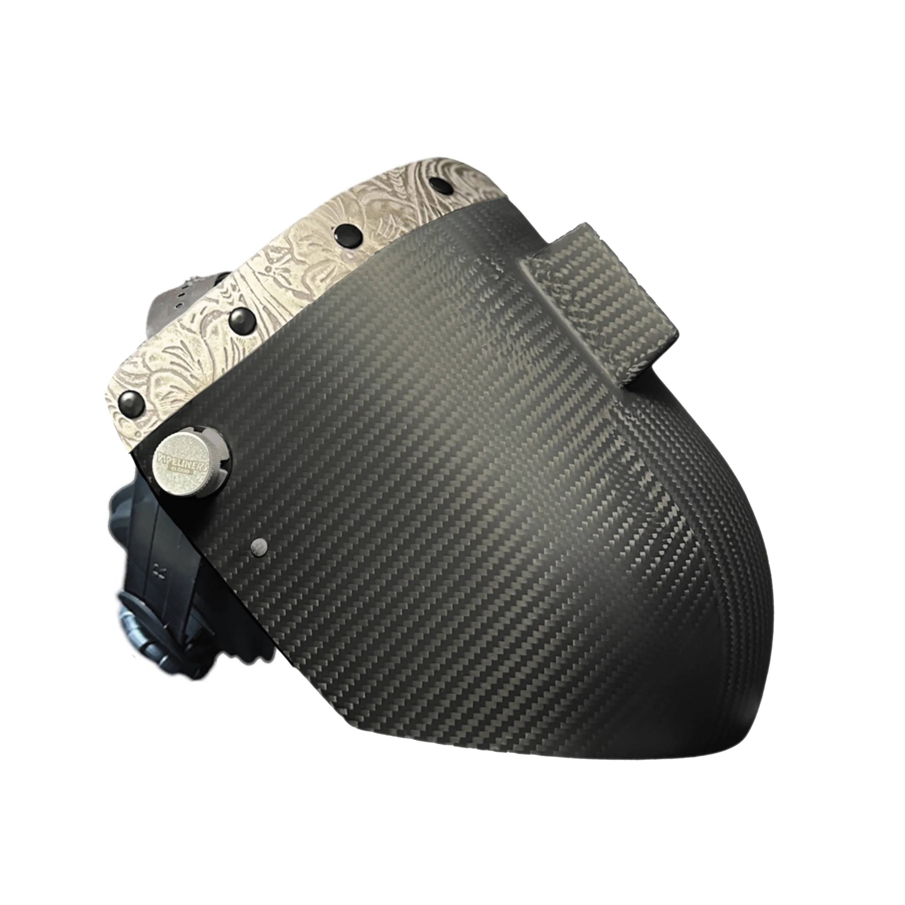 Chopped Top Carbon Fiber Welding Hood - Image 35