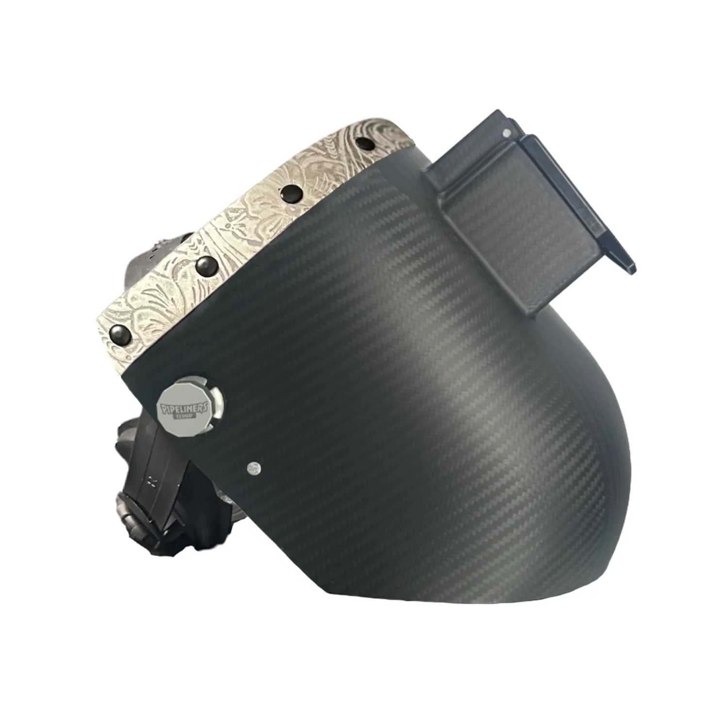 Chopped Top Carbon Fiber Welding Hood - Image 38