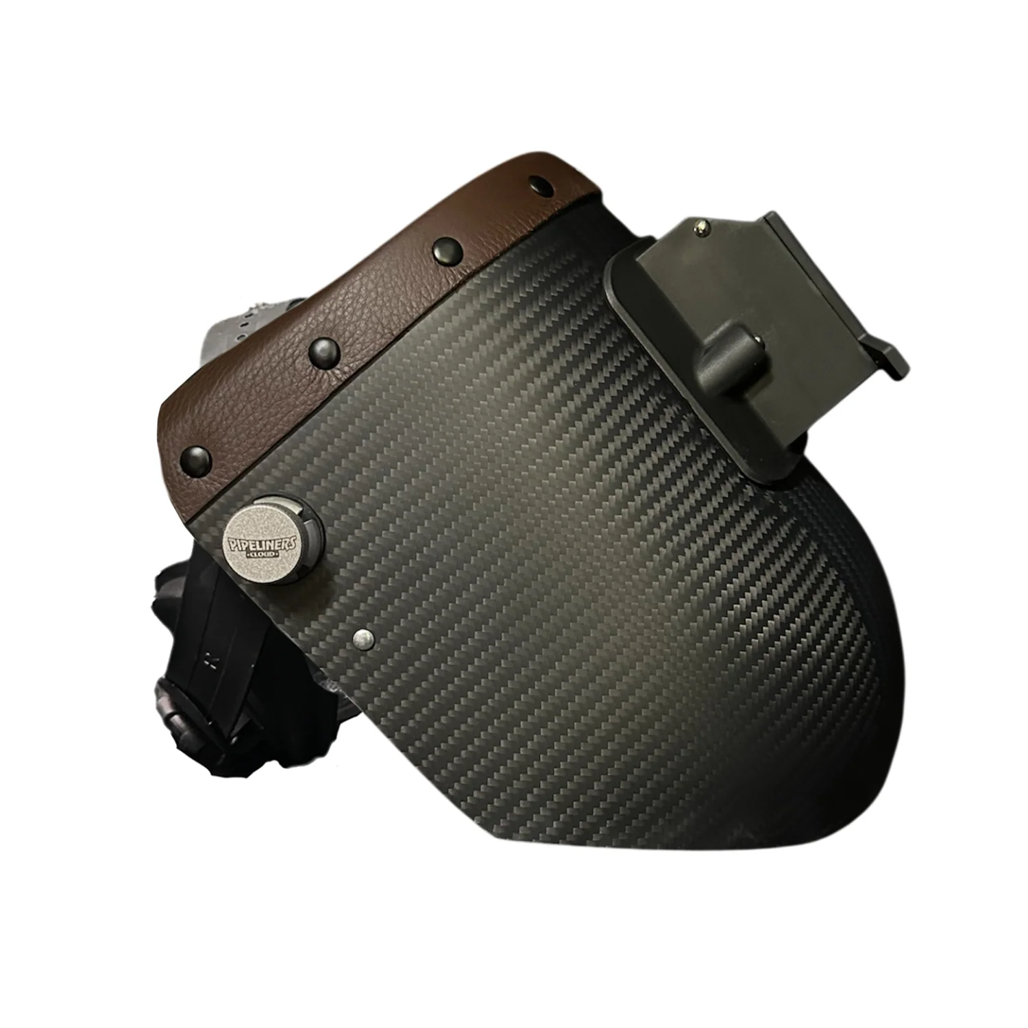 Chopped Top Carbon Fiber Welding Hood - Image 4