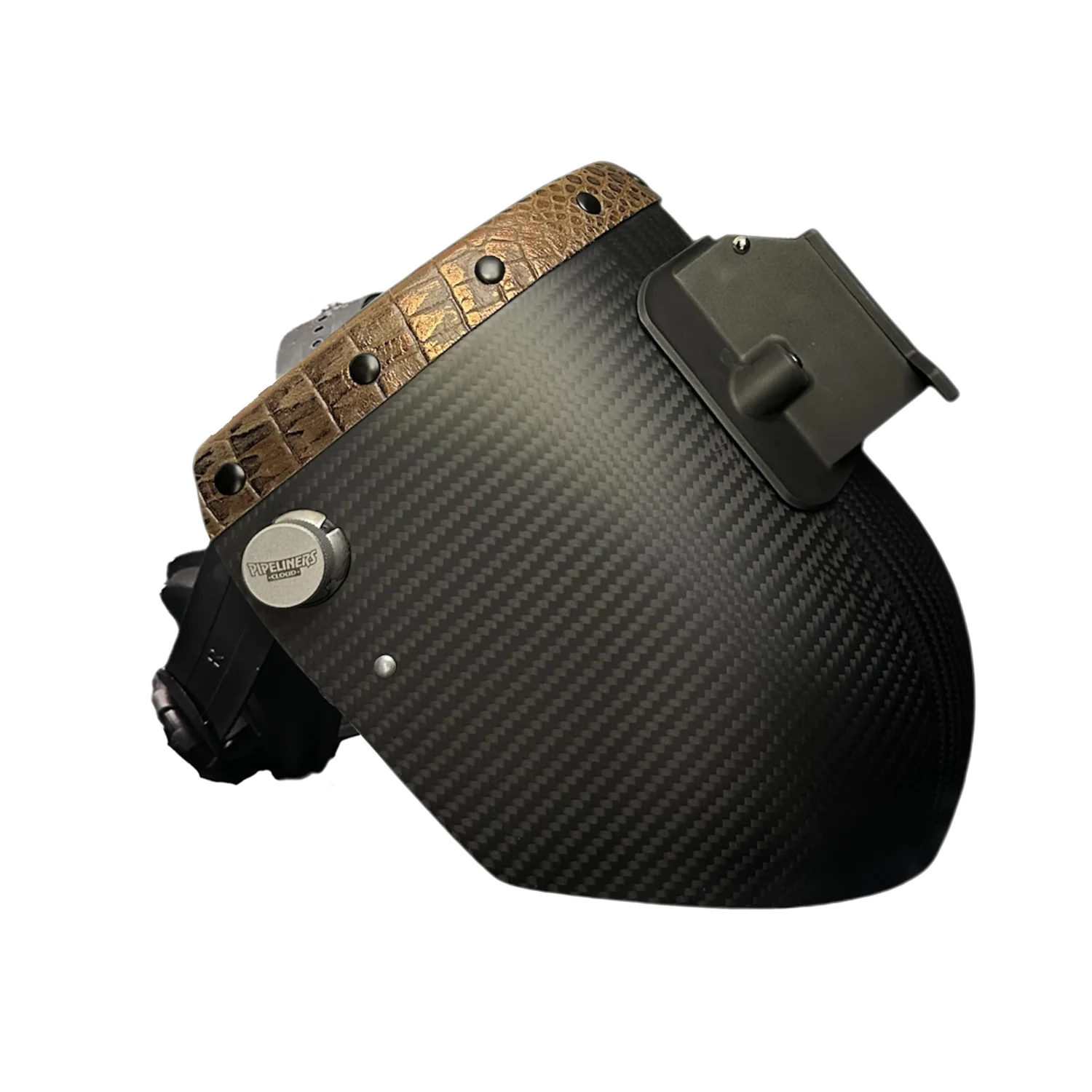 Chopped Top Carbon Fiber Welding Hood - Image 44