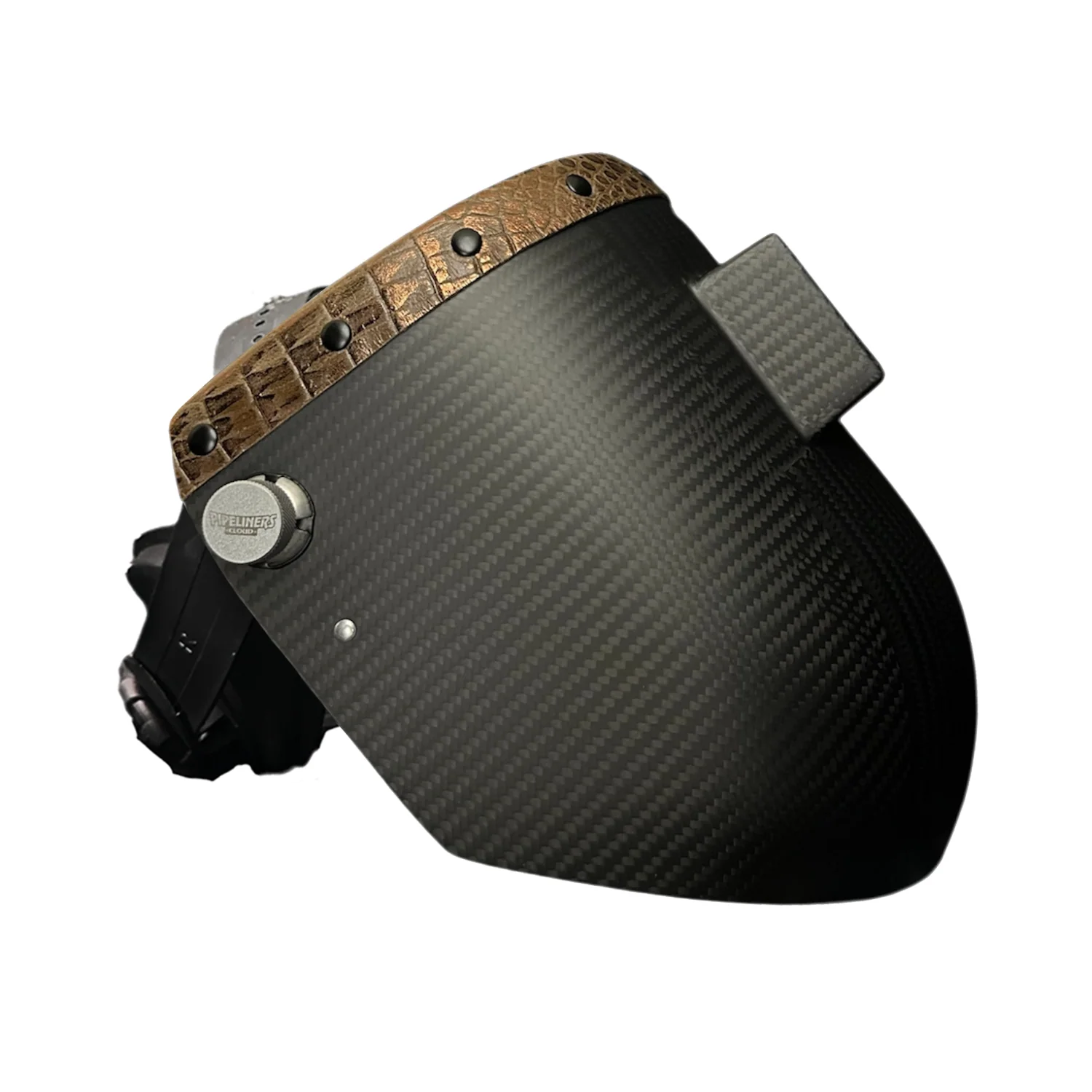 Chopped Top Carbon Fiber Welding Hood - Image 46