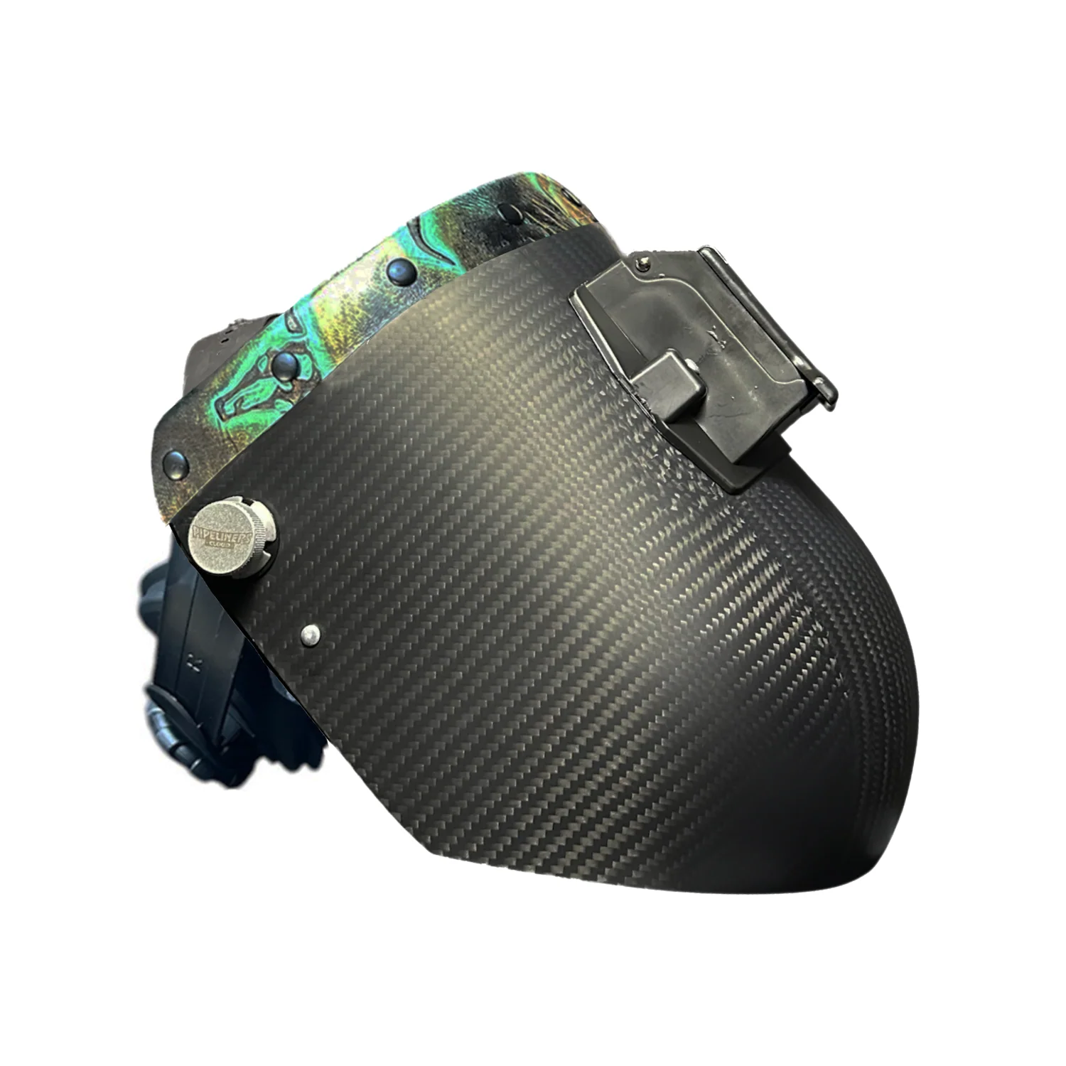 Chopped Top Carbon Fiber Welding Hood - Image 64