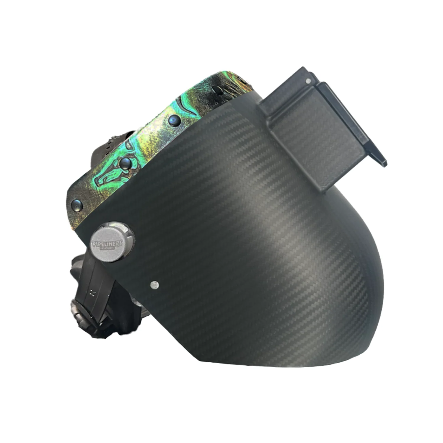 Chopped Top Carbon Fiber Welding Hood - Image 69