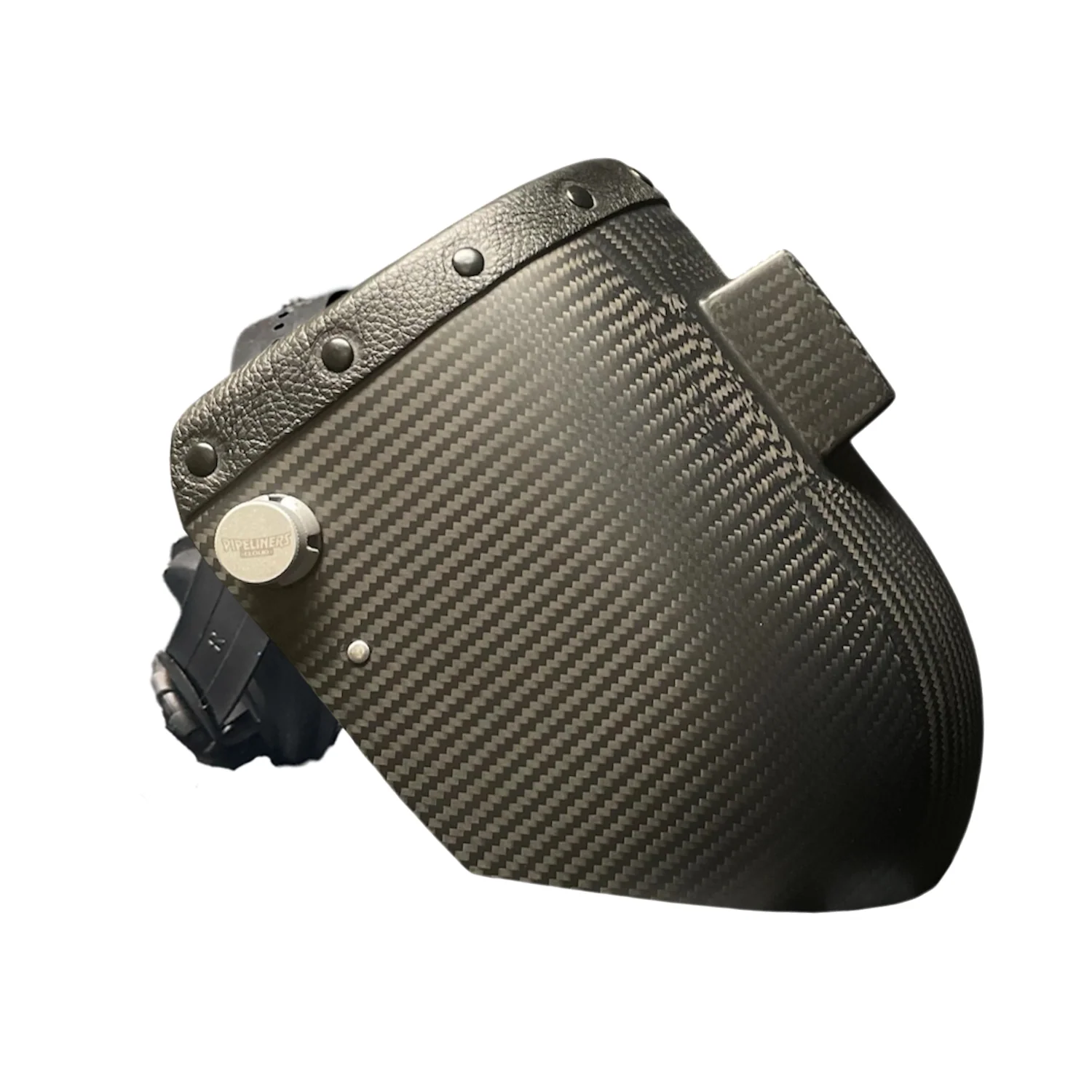 Chopped Top Carbon Fiber Welding Hood - Image 8