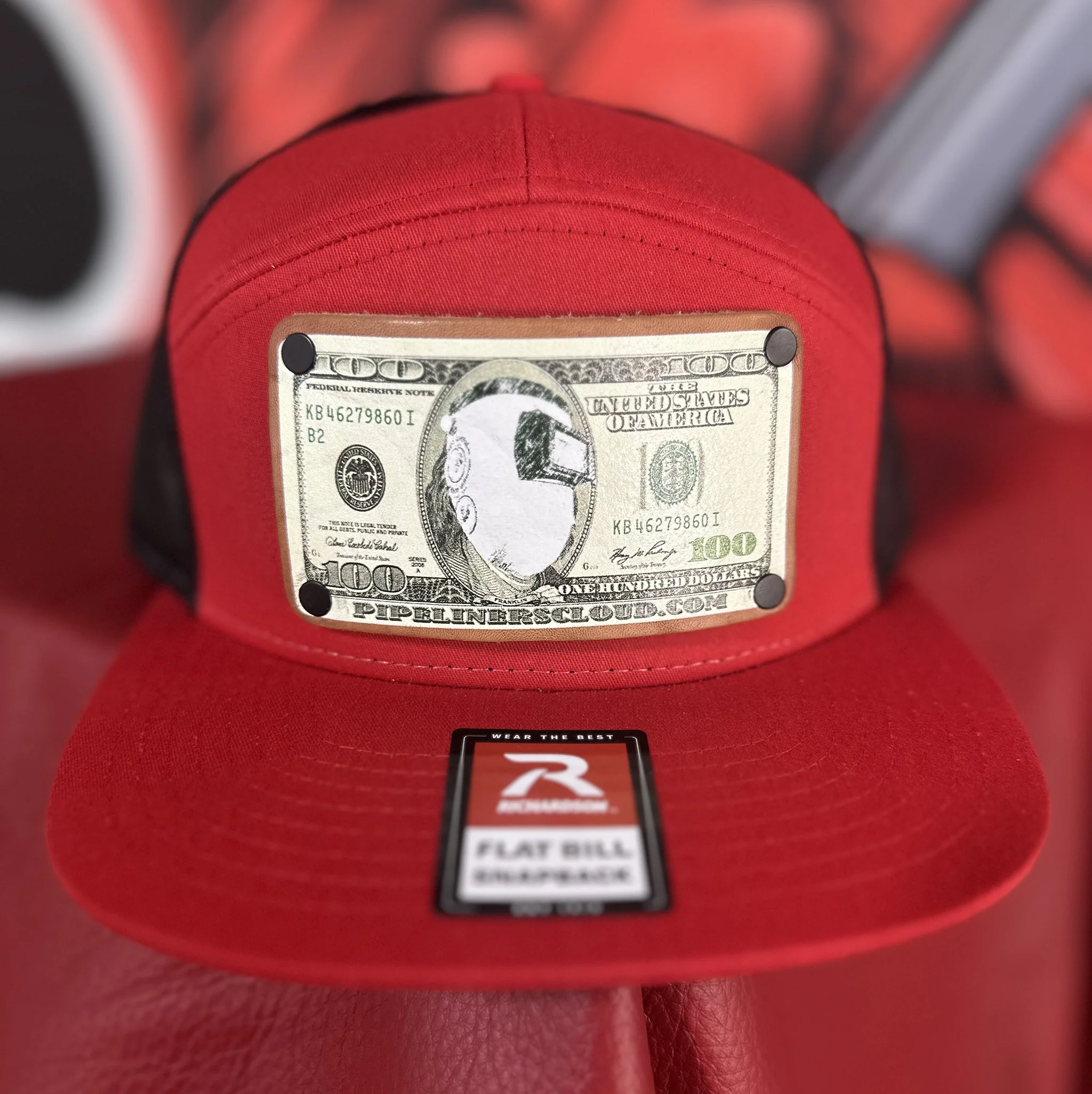 Leather Patch Baseball Caps - Image 7