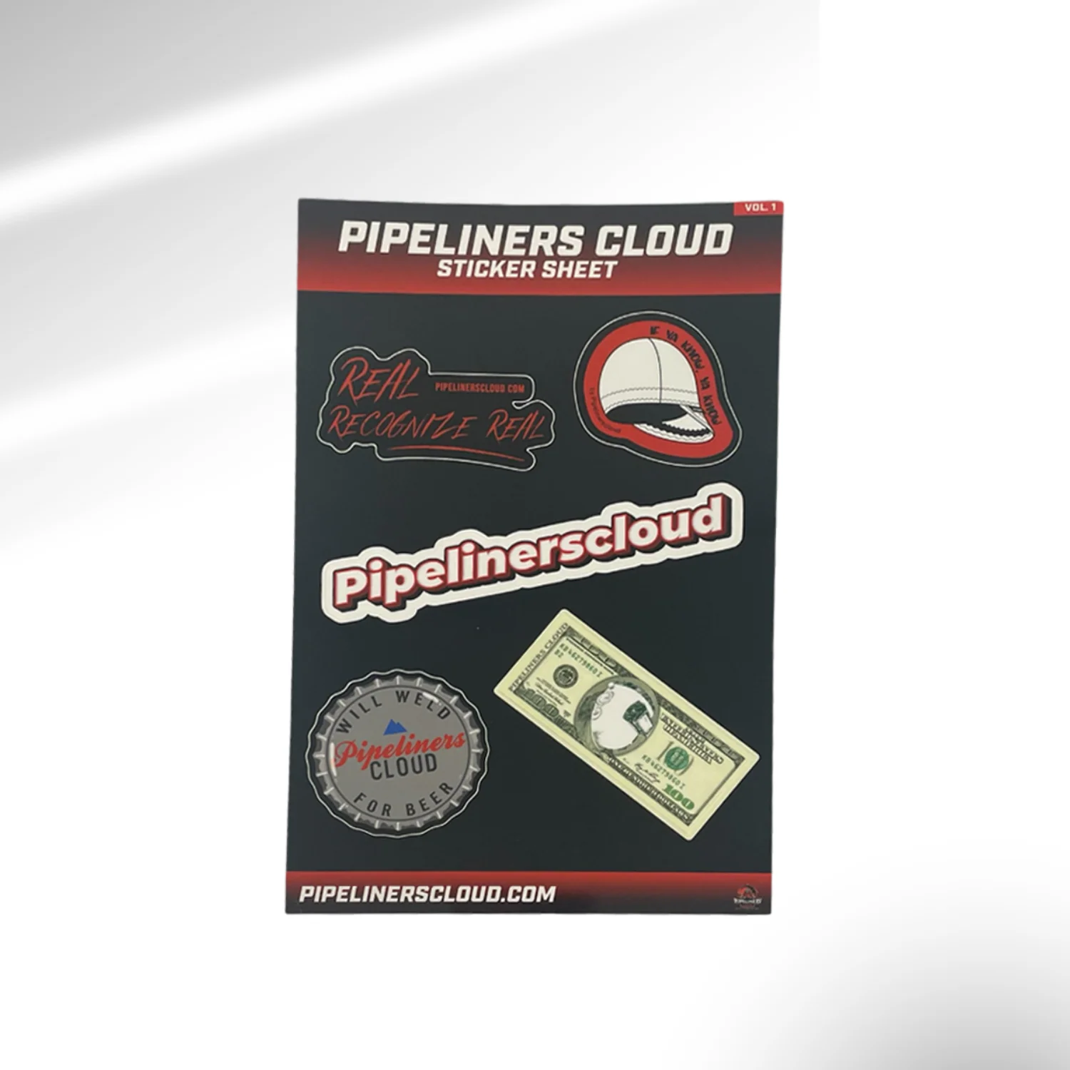 PIPELINERS CLOUD Sticker Sheet