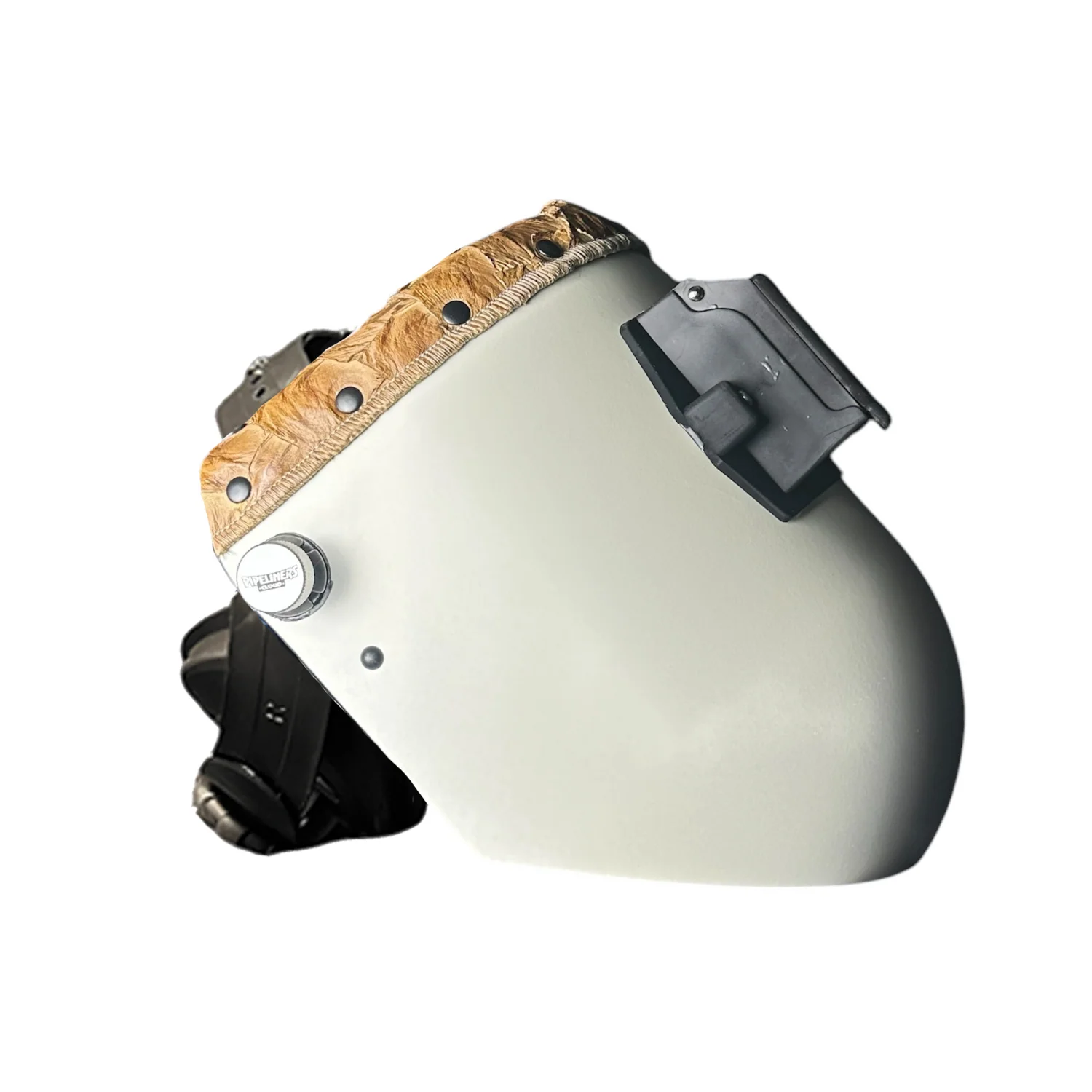 Pirarucu/Fish Chopped Top Leather Finer Sugar Scoop Welding Hood - Image 11
