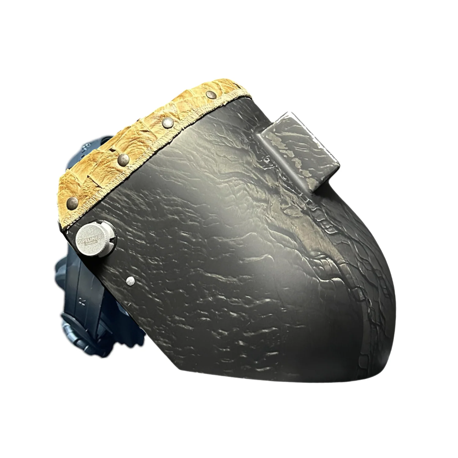 Pirarucu/Fish Chopped Top Leather Corn Silk Welding Hood - Image 10