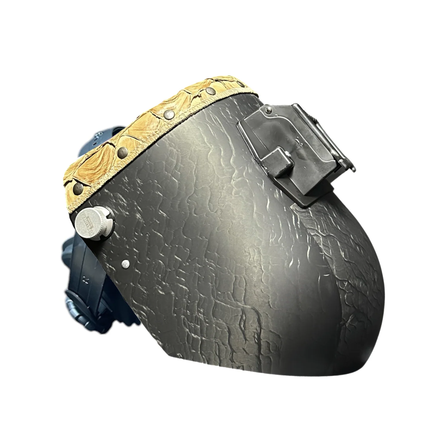 Pirarucu/Fish Chopped Top Leather Corn Silk Welding Hood - Image 11