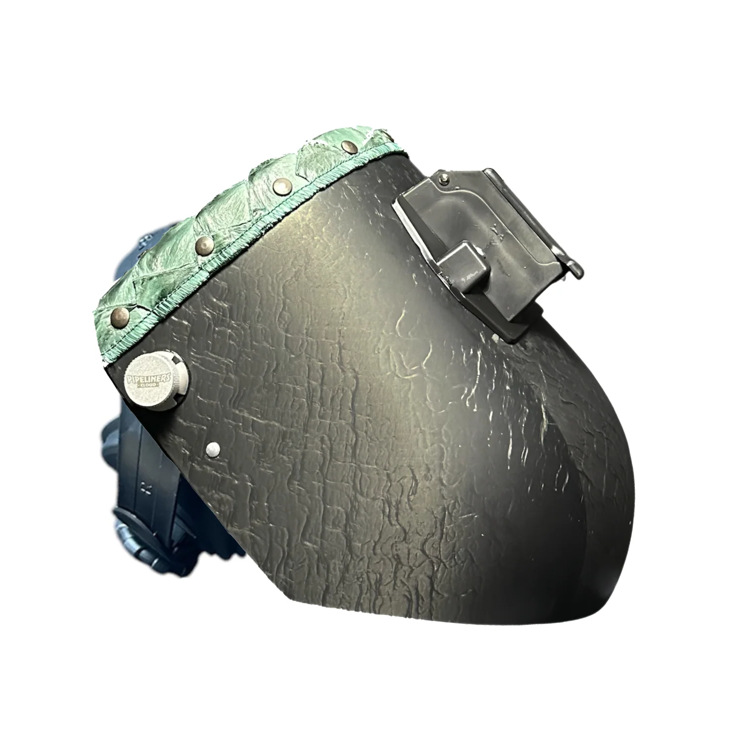 Pirarucu/Fish Chopped Top Leather Corn Silk Welding Hood - Image 3