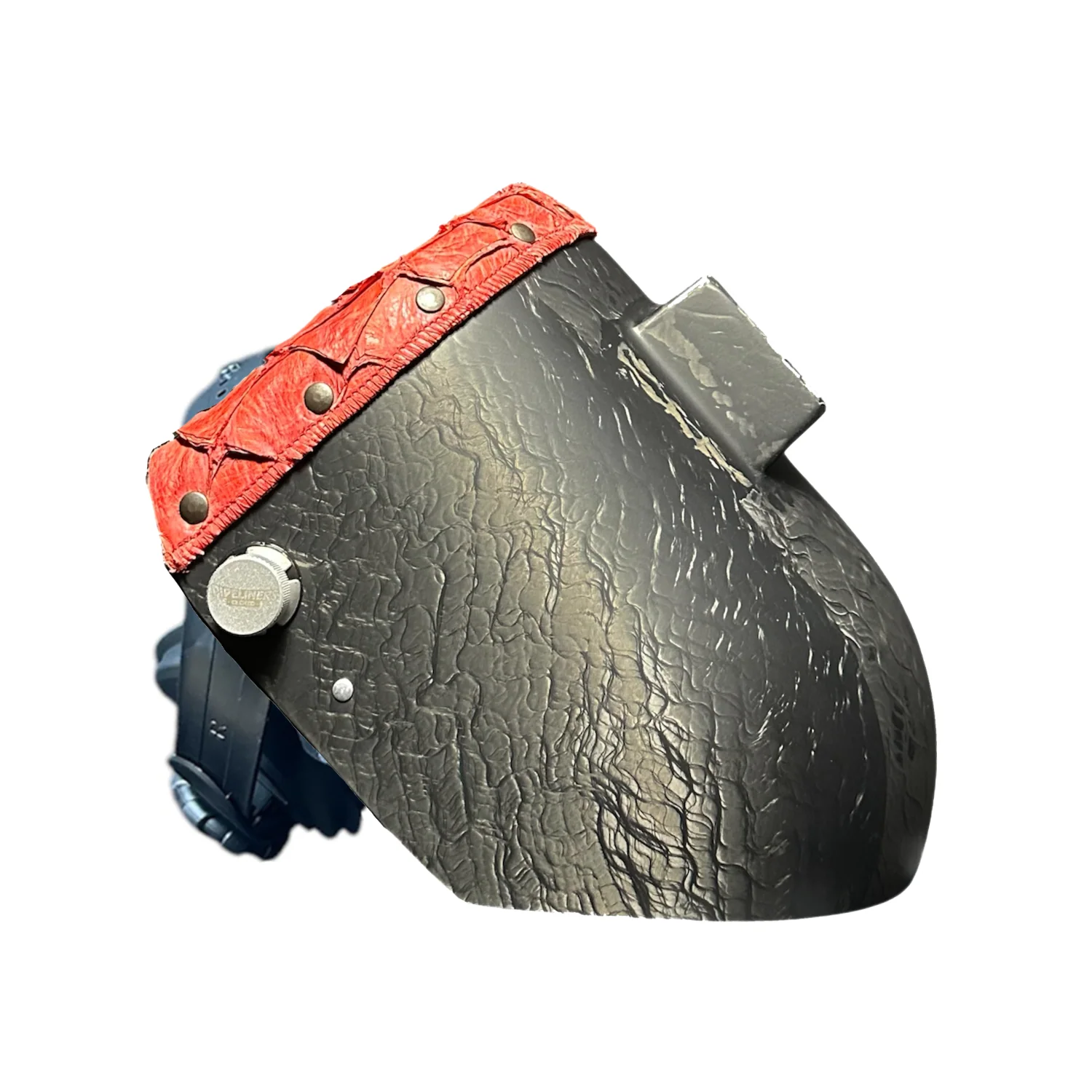 Pirarucu/Fish Chopped Top Leather Corn Silk Welding Hood - Image 4