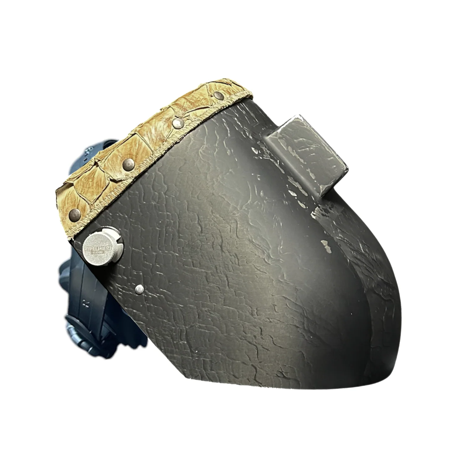 Pirarucu/Fish Chopped Top Leather Corn Silk Welding Hood - Image 8