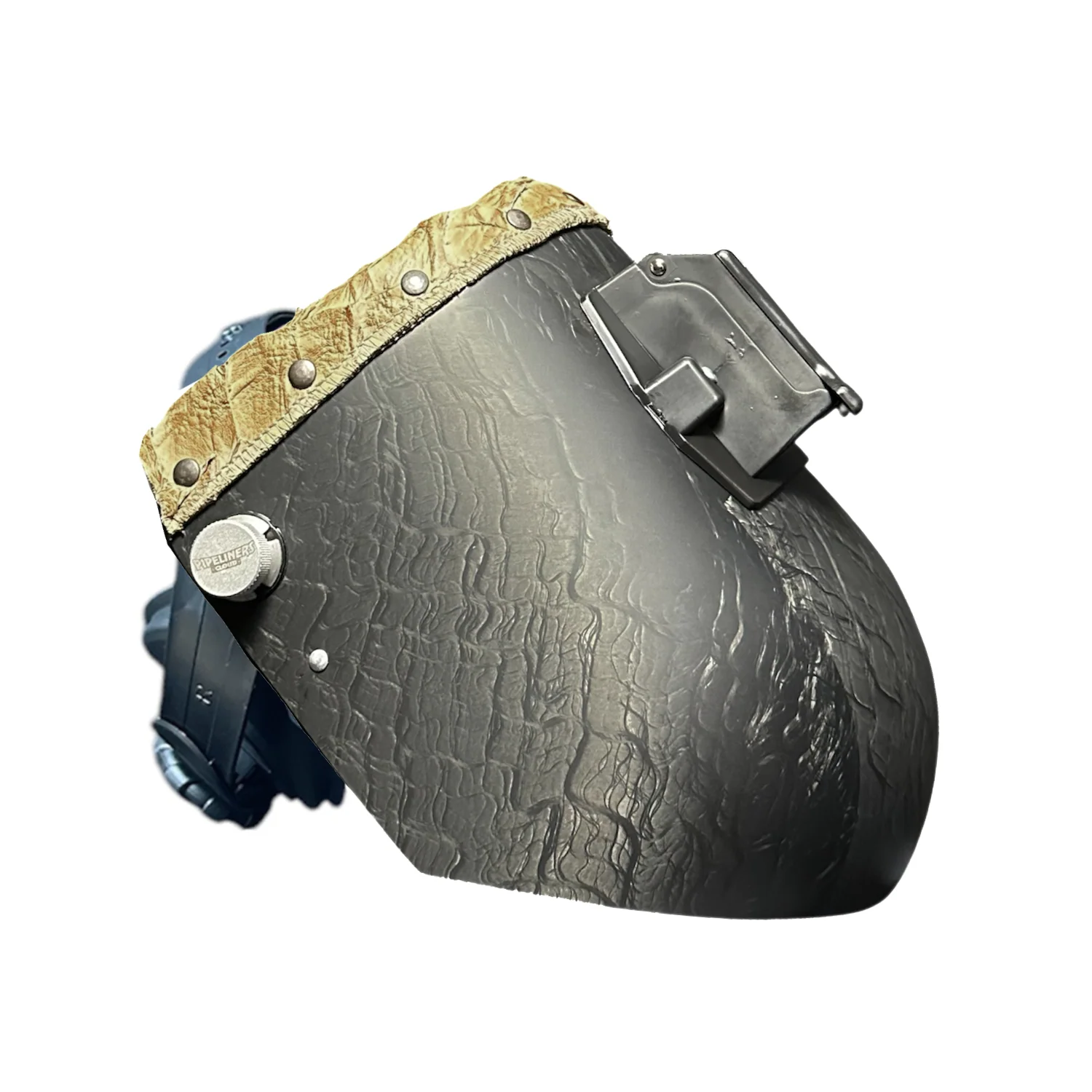 Pirarucu/Fish Chopped Top Leather Corn Silk Welding Hood - Image 9